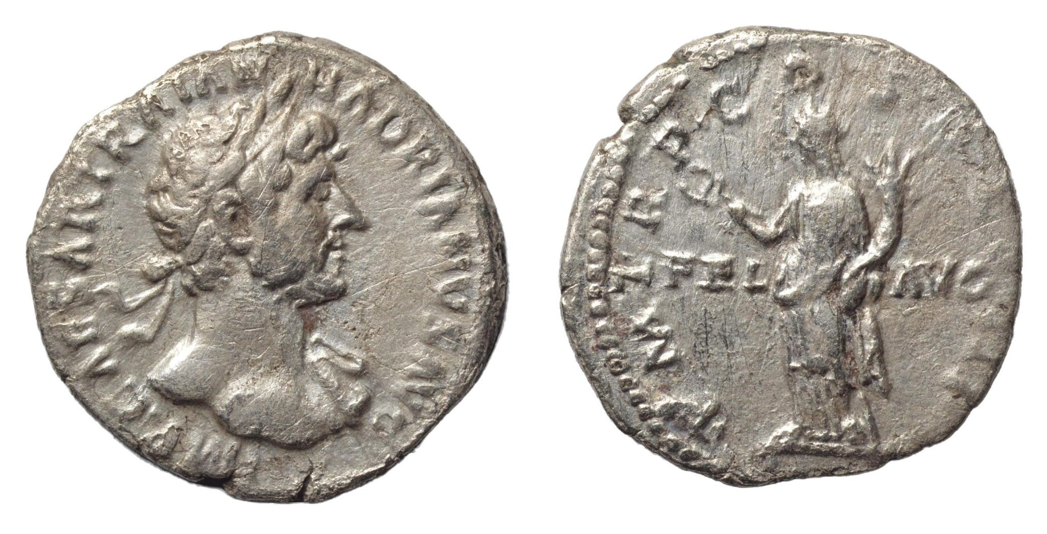 Hadrian 117-138AD AR Denarius. Rome. Felicitas - Premium Ancient Coins - denarius