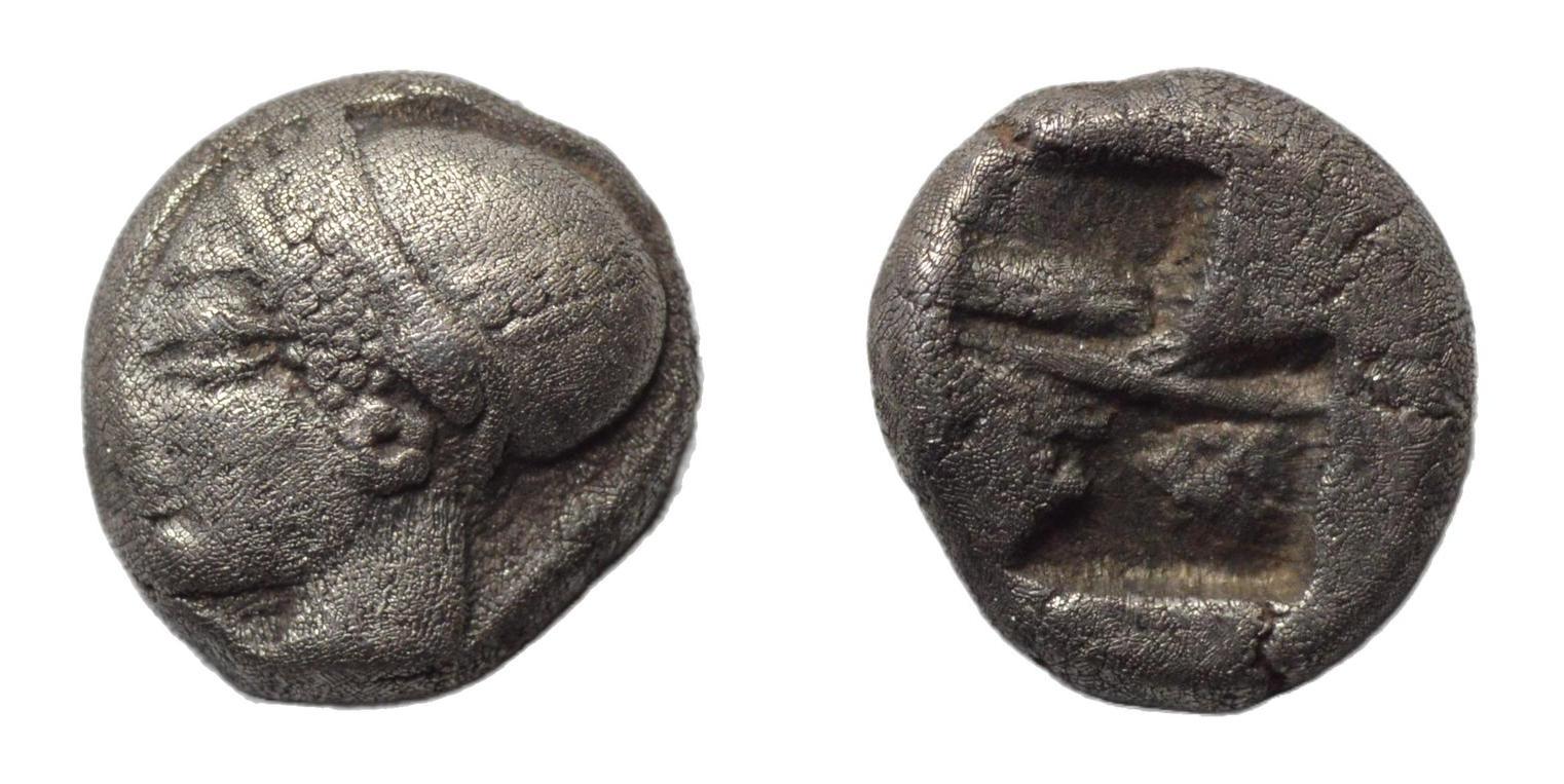 Ionia, Phokaia. AR Diobol. 6th - 5th Century BC - Premium Ancient Coins - Diobol