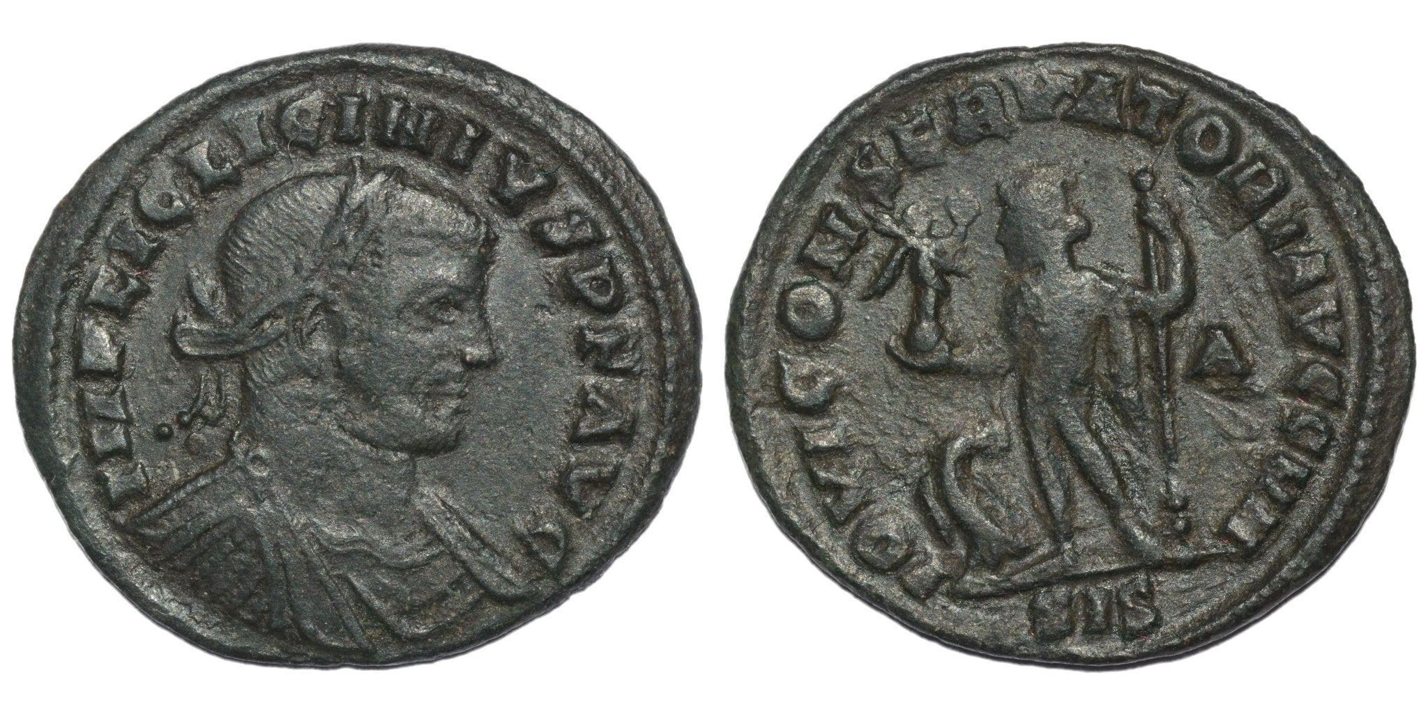 Licinius 308 - 324AD AE3 Bronze. Jupiter Conservatori - Premium Ancient Coins - none