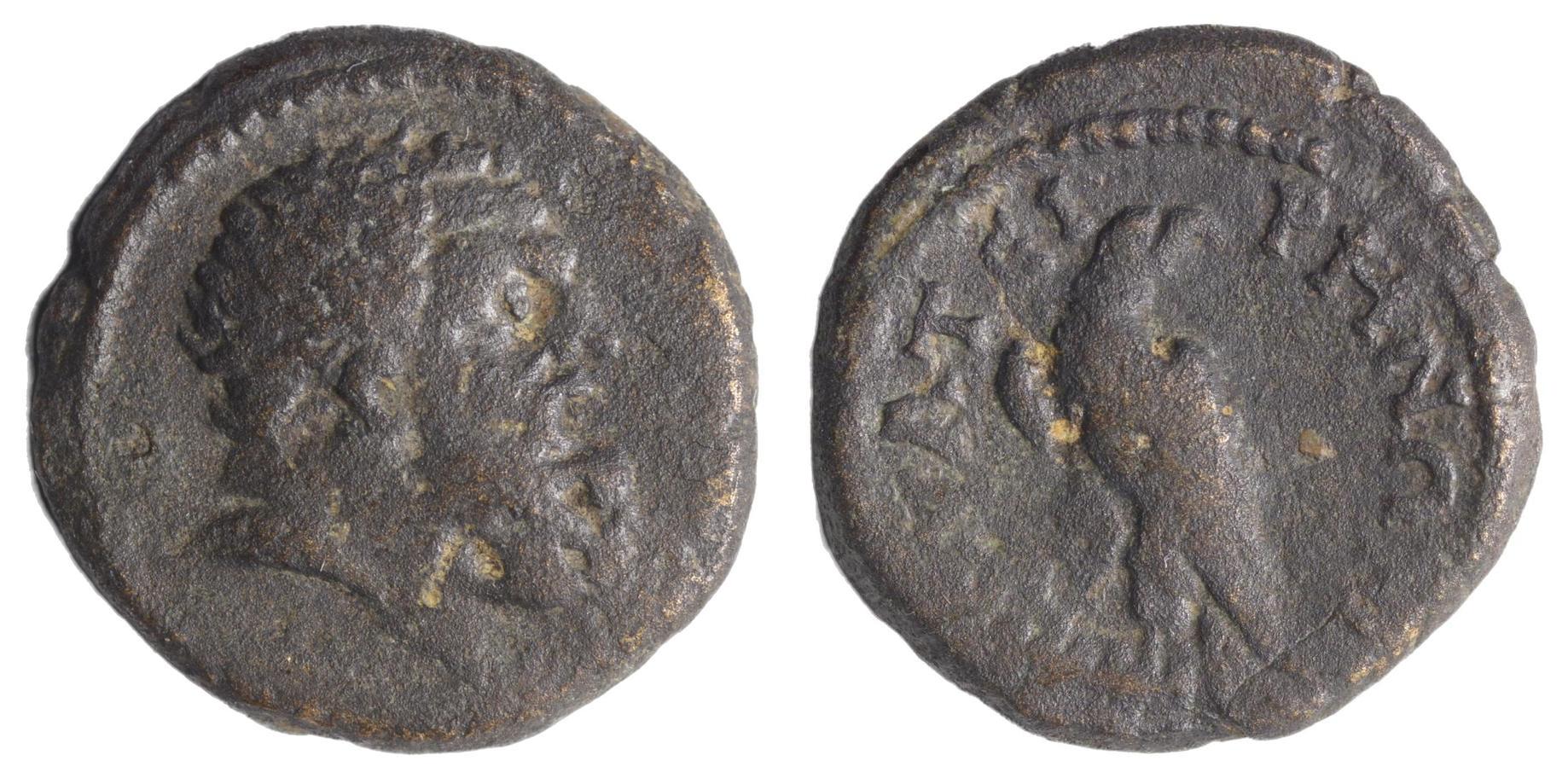 Lydia, Thyateira. Pseudo - autonomous Ca. 193 - 235 AD Hercules & Eagle - Premium Ancient Coins - none