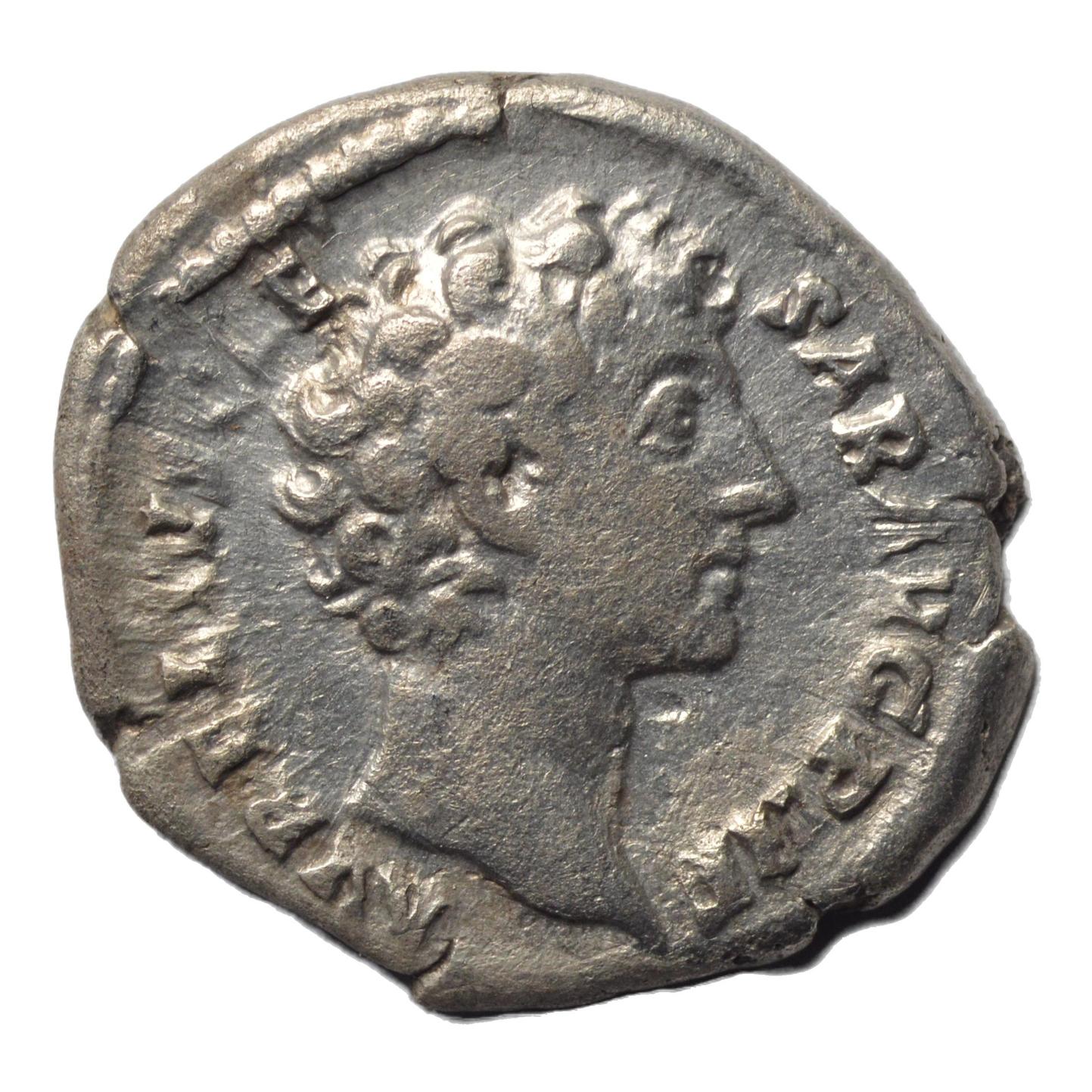 Marcus Aurelius 161-180AD AR Denarius. Rome. as Caesar - Premium Ancient Coins - denarius