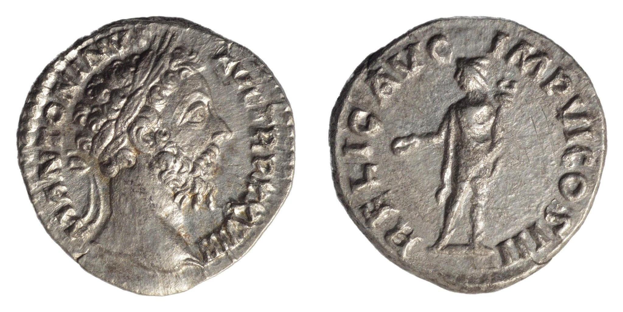 Marcus Aurelius 161-180AD AR Denarius. Rome - Premium Ancient Coins - denarius