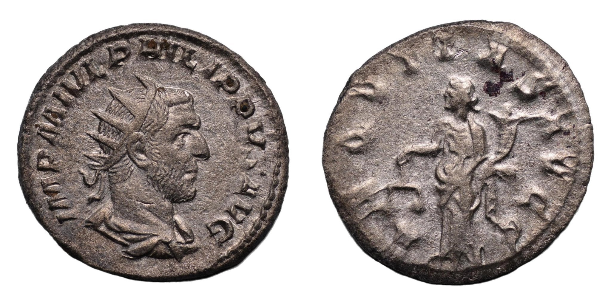 Philip I 'The Arab' 244-247AD. AR Antoninianus. Rome. Aequitas - Premium Ancient Coins - Antoninianus