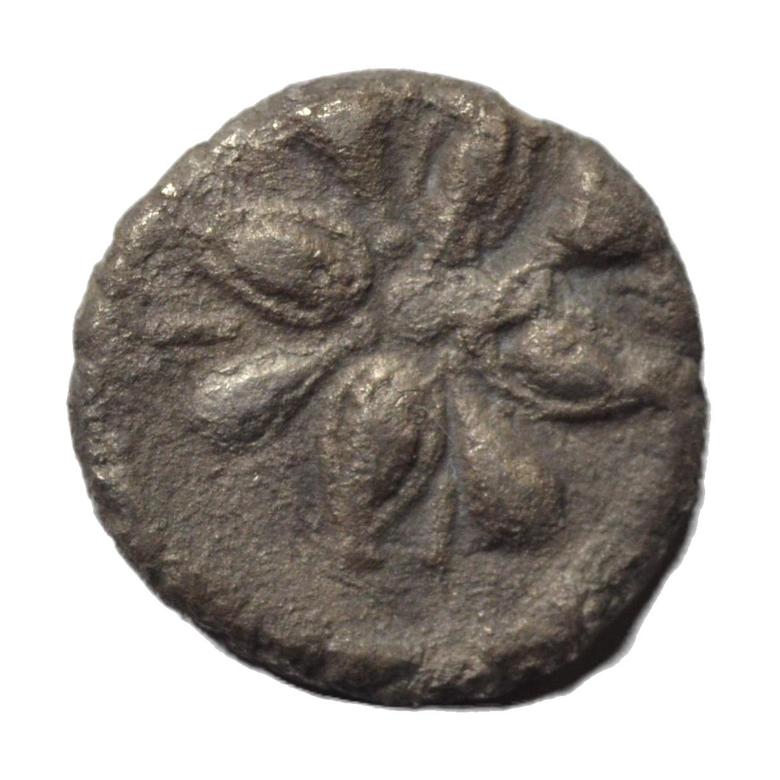 Satraps of Caria. 351 - 344BC AR Obol. Halikarnassos - Premium Ancient Coins - Obol