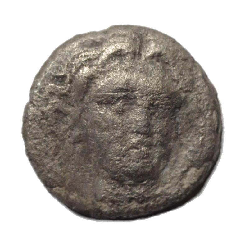 Satraps of Caria. 351 - 344BC AR Obol. Halikarnassos - Premium Ancient Coins - Obol