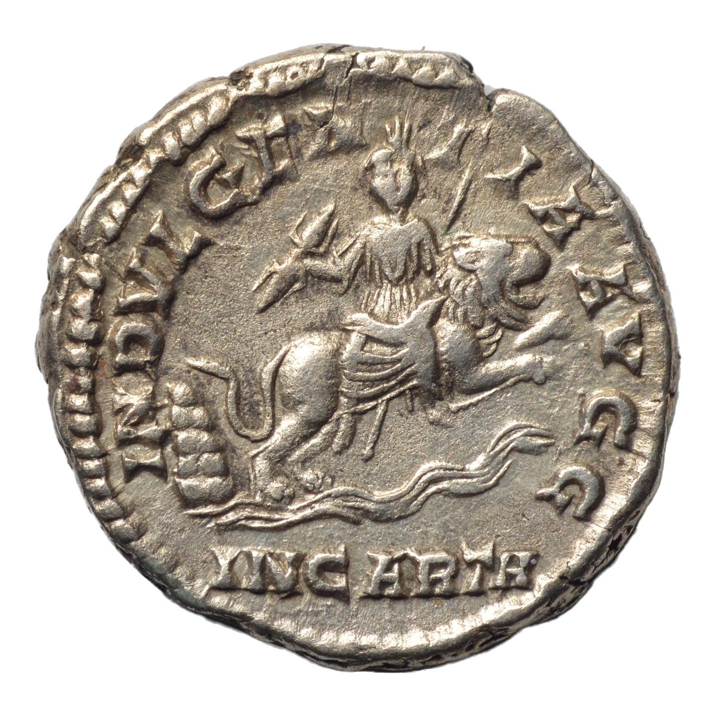 Septimius Severus 193-211AD AR Denarius. Rome. Dea Caelestis - Premium Ancient Coins - denarius