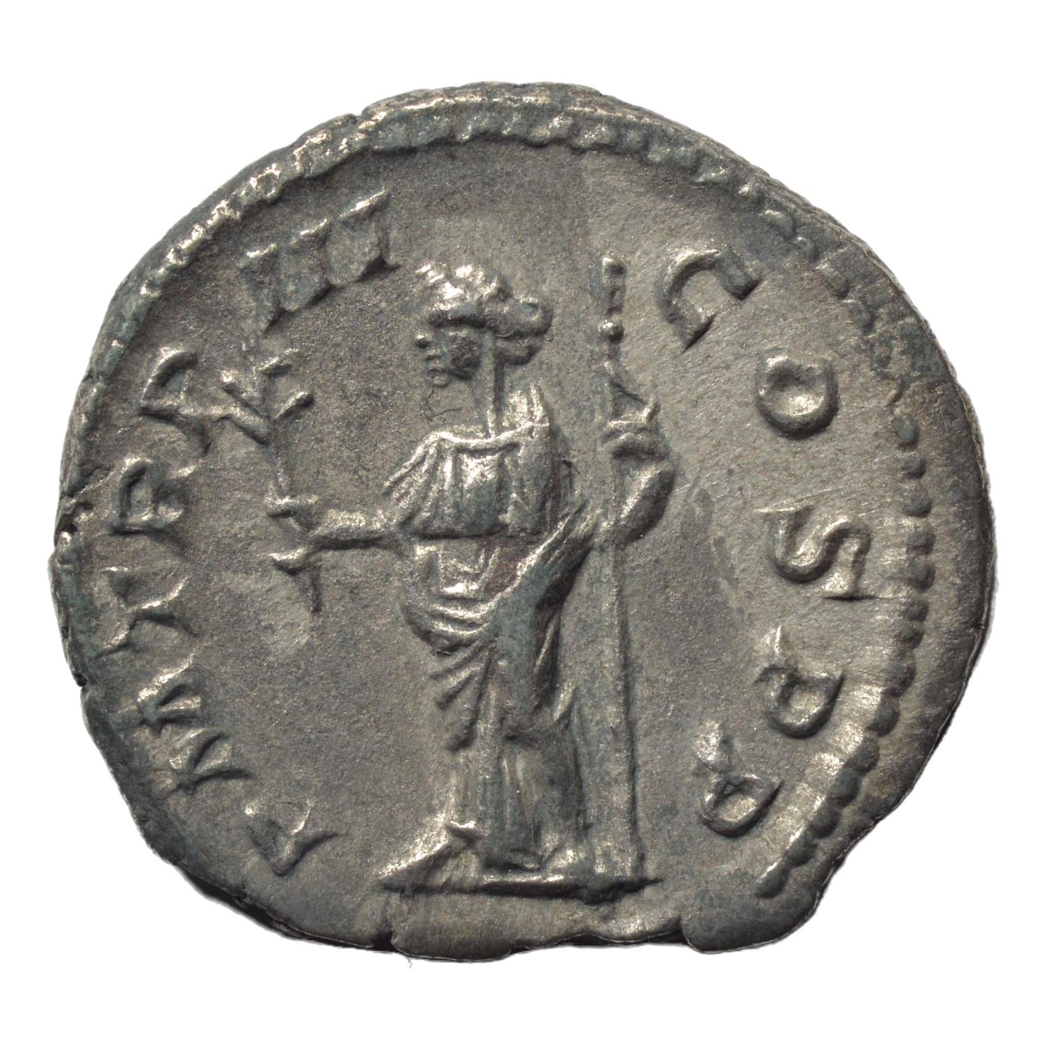 Severus Alexander 222-235AD AR Denarius. Rome. Pax - Premium Ancient Coins - denarius