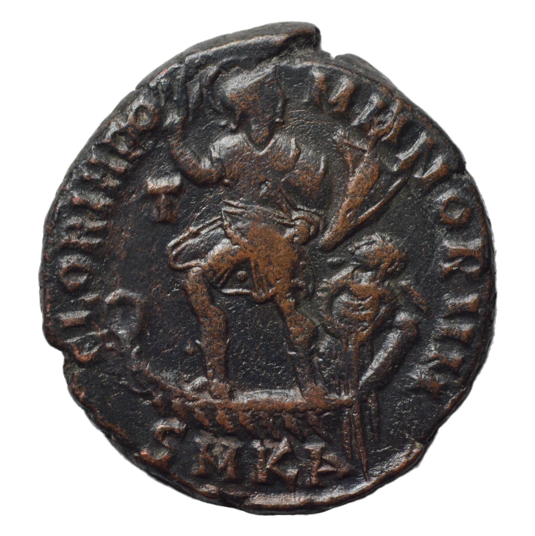 Theodosius I 379-395AD AE2 Follis. Gloria Romanorum - Premium Ancient Coins - follis