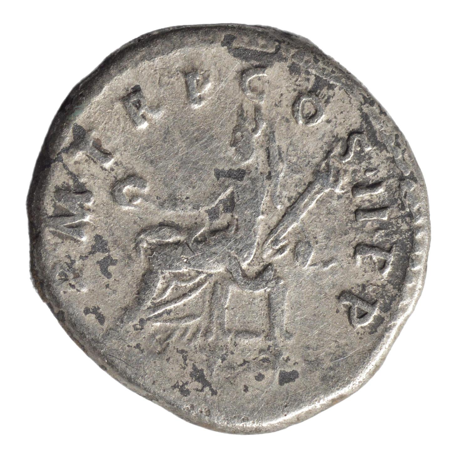 Trajan 98-117AD AR Denarius. Rome. Concordia - Premium Ancient Coins - denarius