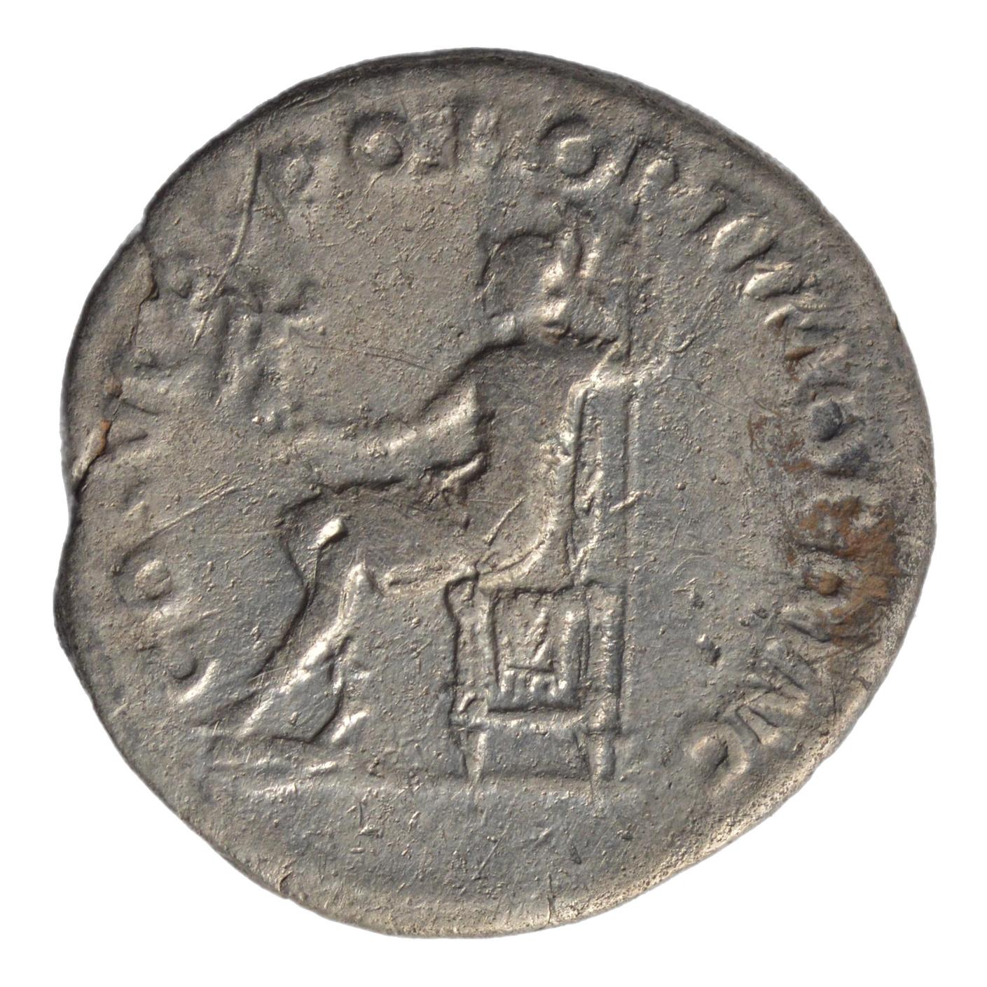 Trajan 98-117AD AR Denarius. Rome. Roma & Victory - Premium Ancient Coins - denarius