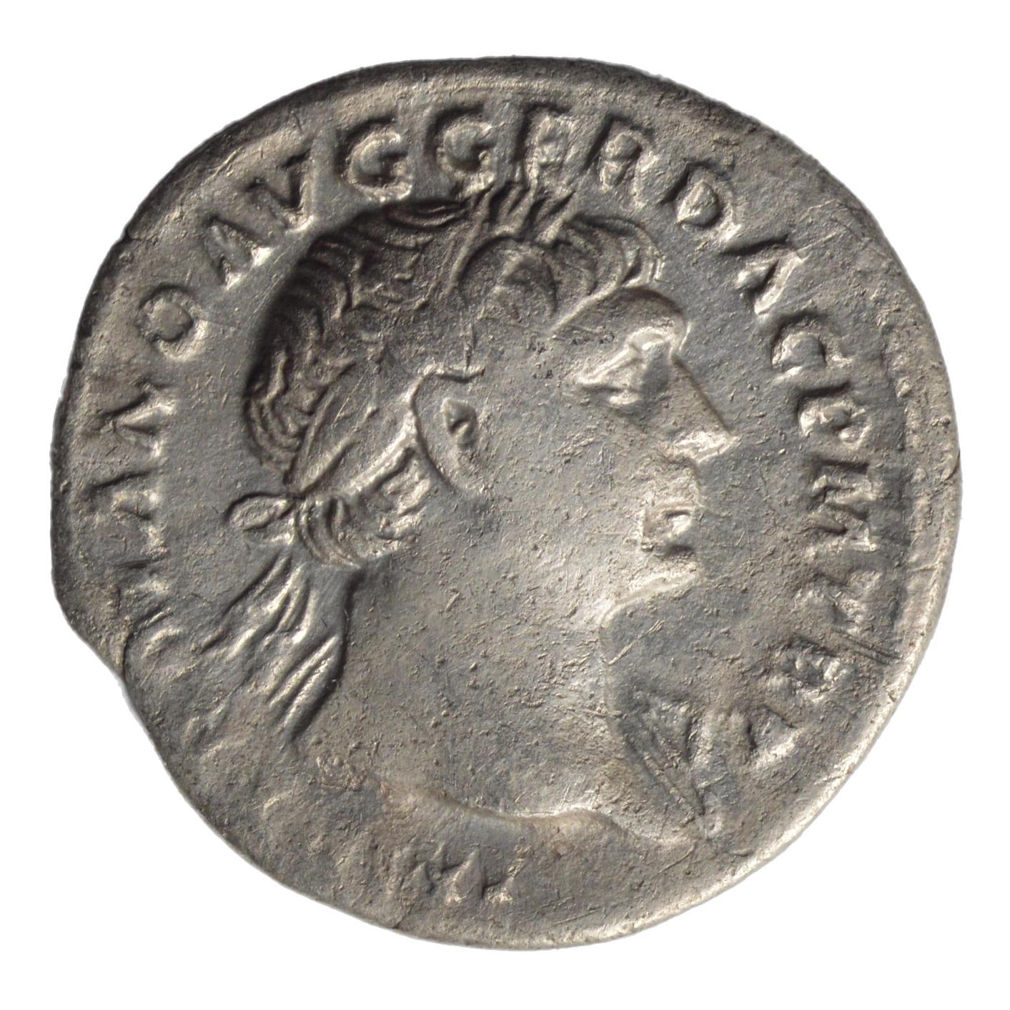 Trajan 98-117AD AR Denarius. Rome. Roma & Victory - Premium Ancient Coins - denarius