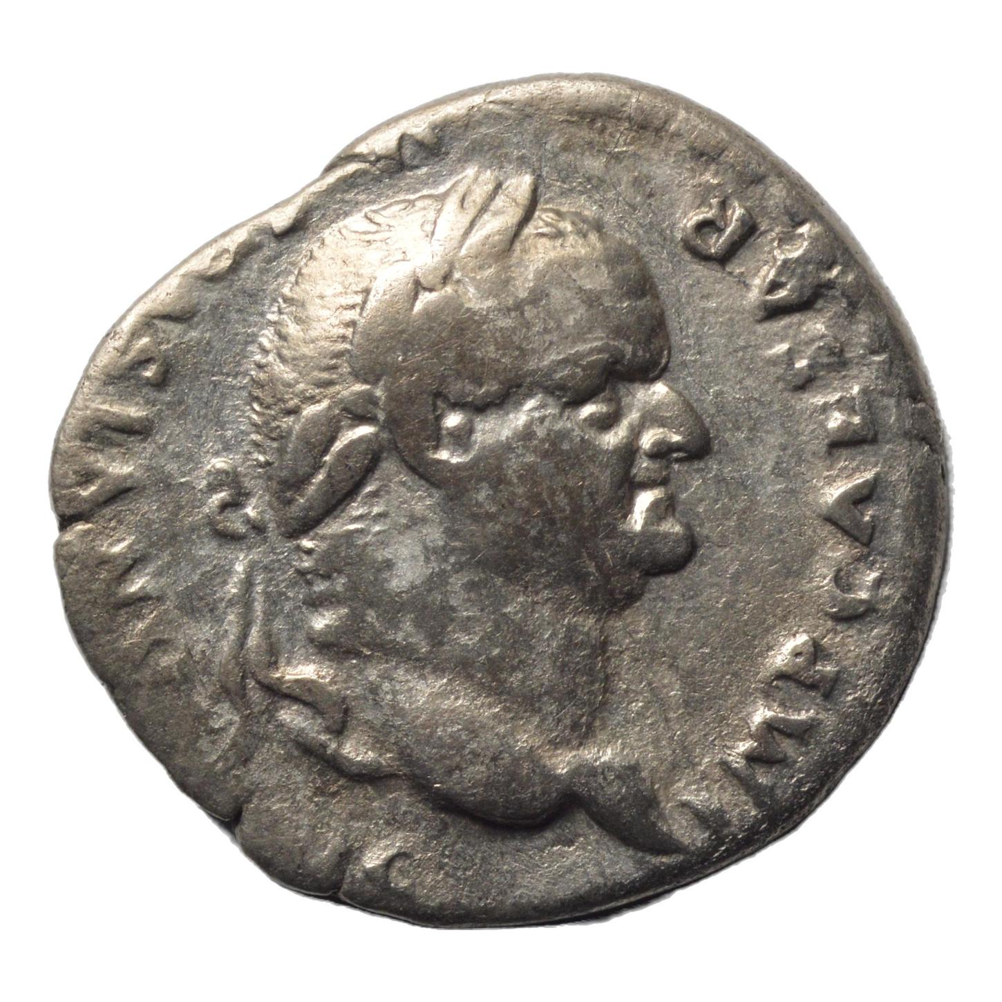 Vespasian 69-79AD AR Denarius. Rome. Pax - Premium Ancient Coins - denarius