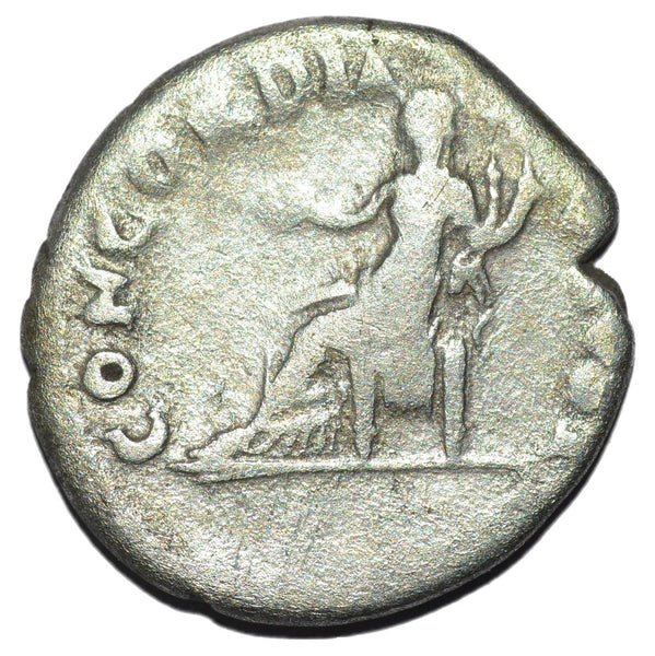 Vespasian 69-79AD AR Denarius. Rome. - alternate view