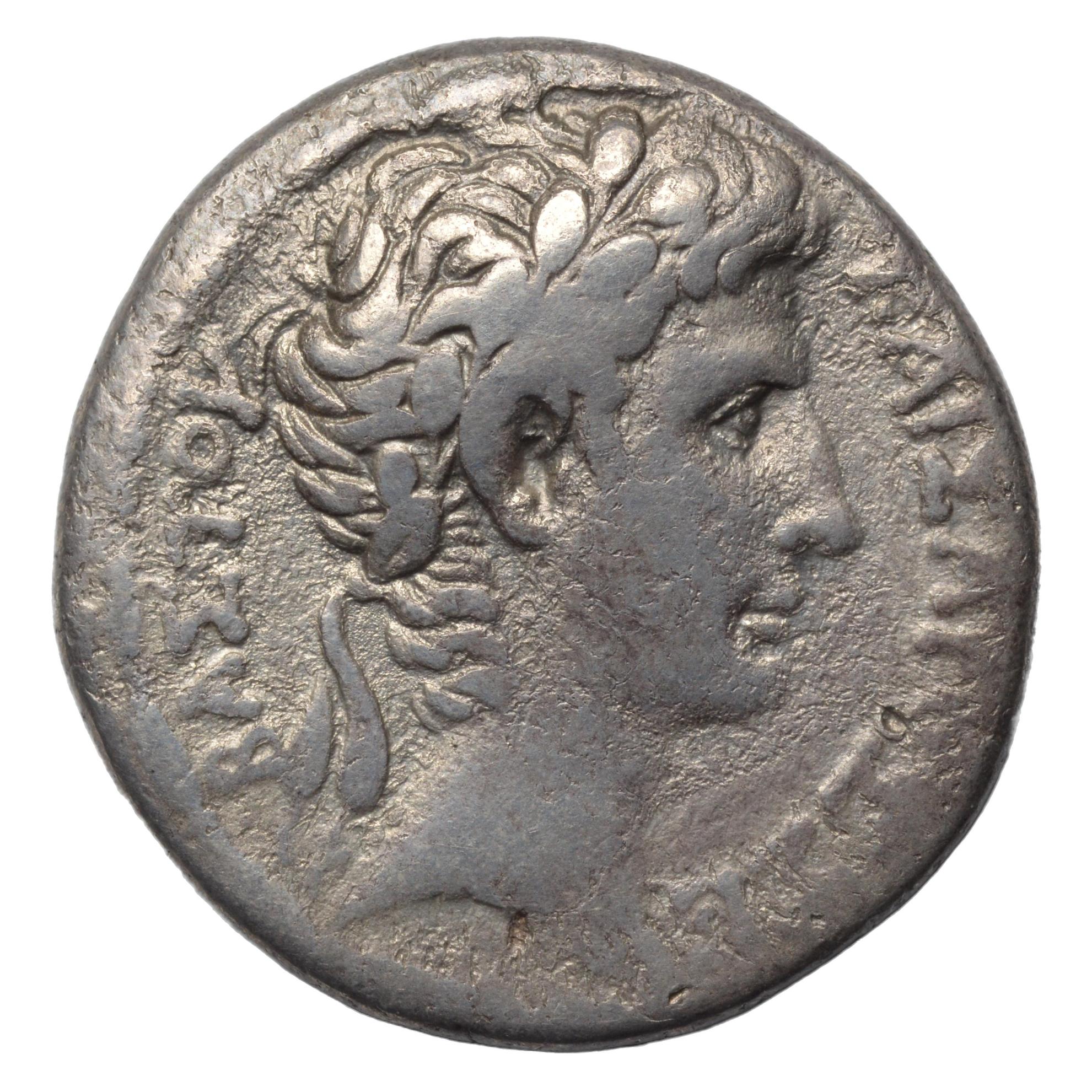 Augustus 27BC-14AD. AR Tetradrachm. Antioch. Seleucis & Pieria. - Premium Ancient Coins - Tetradrachm