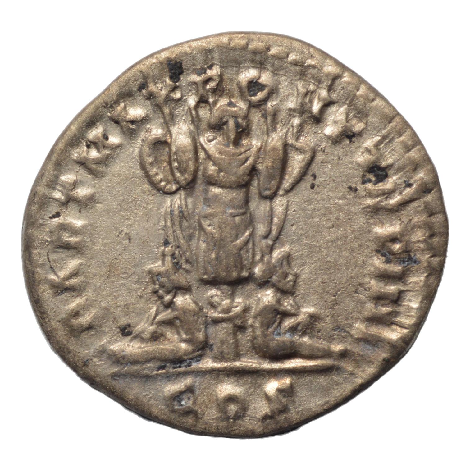 Caracalla 198-217AD AR Denarius. Laodicea. Captives - Premium Ancient Coins - denarius