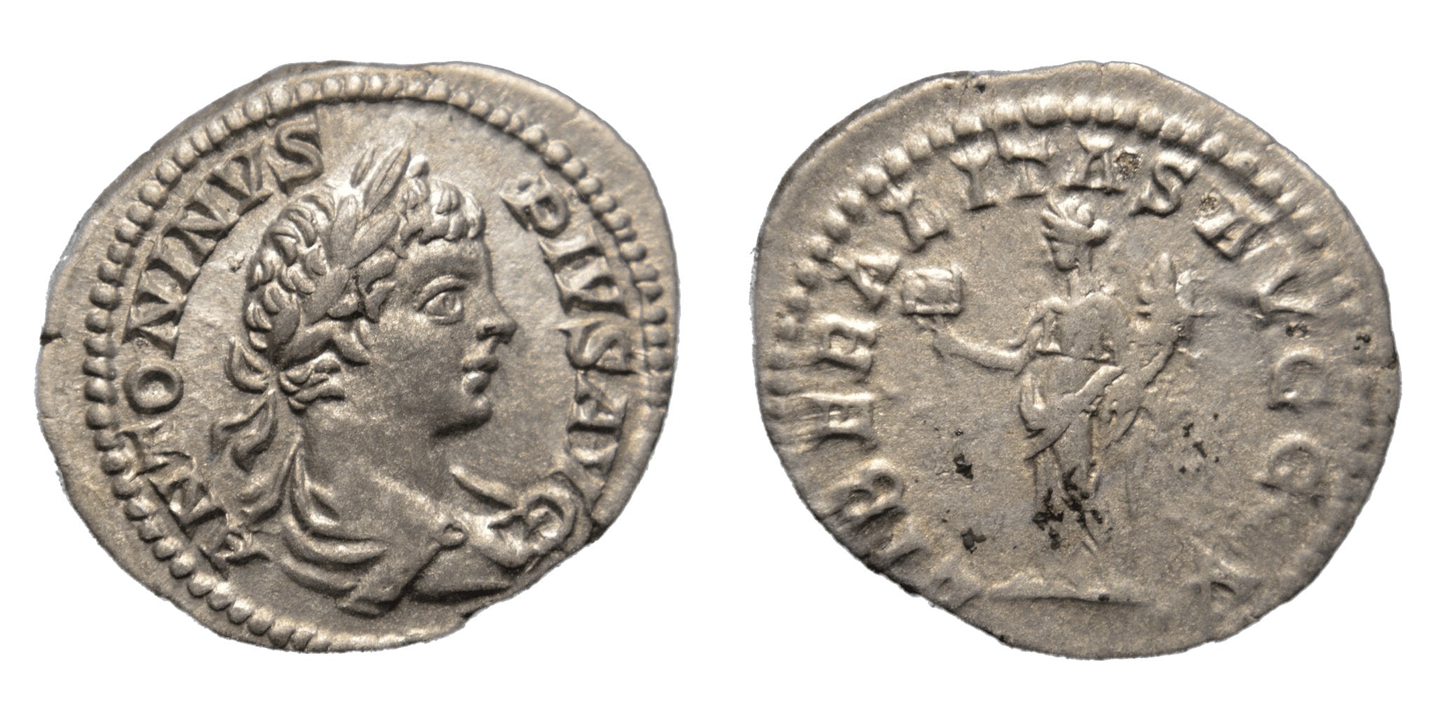 Caracalla 198-217AD AR Denarius Rome. Liberalitas - Premium Ancient Coins - denarius