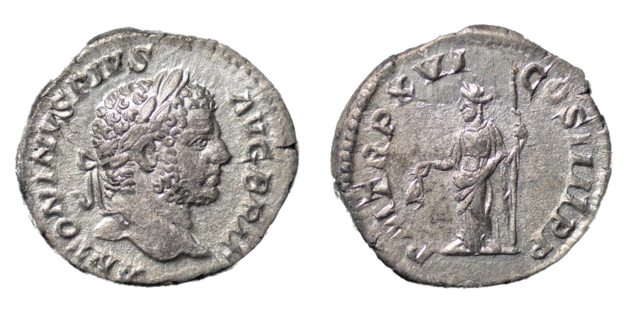 Caracalla 198-217AD AR Denarius Rome. Libertas - Premium Ancient Coins - denarius