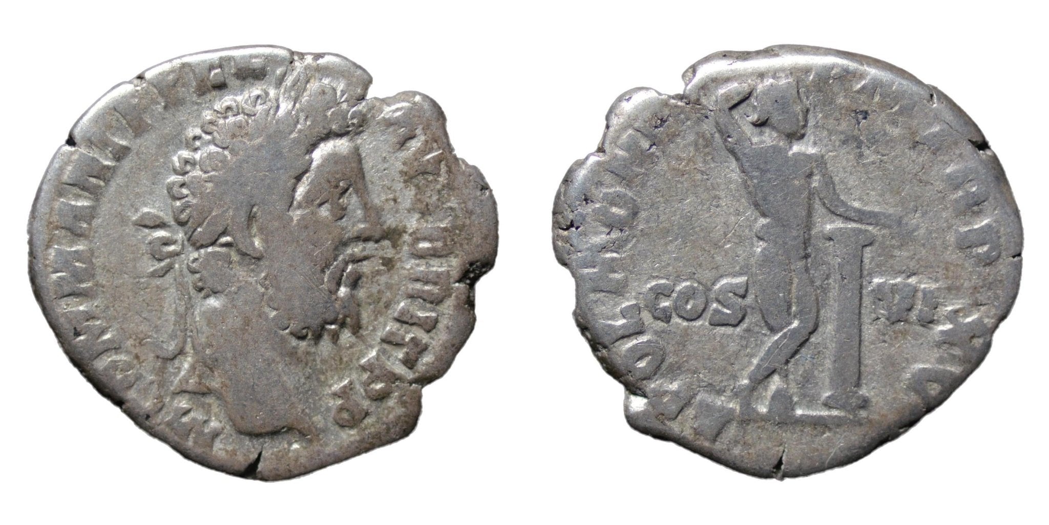 Commodus 177-192AD AR Denarius Rome. Apollo - Premium Ancient Coins - denarius