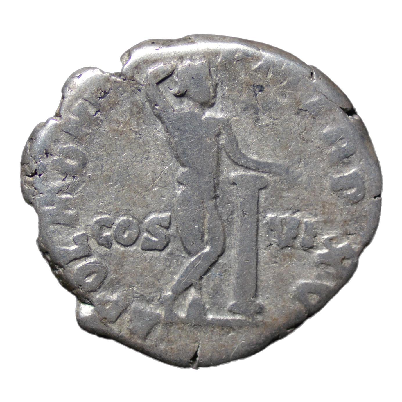 Commodus 177-192AD AR Denarius Rome. Apollo - Premium Ancient Coins - denarius
