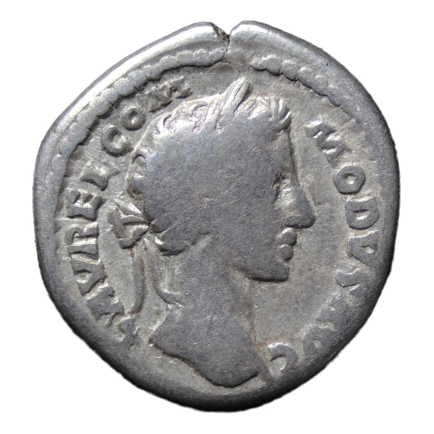 Commodus 177-192AD AR Denarius Rome. - Premium Ancient Coins - denarius