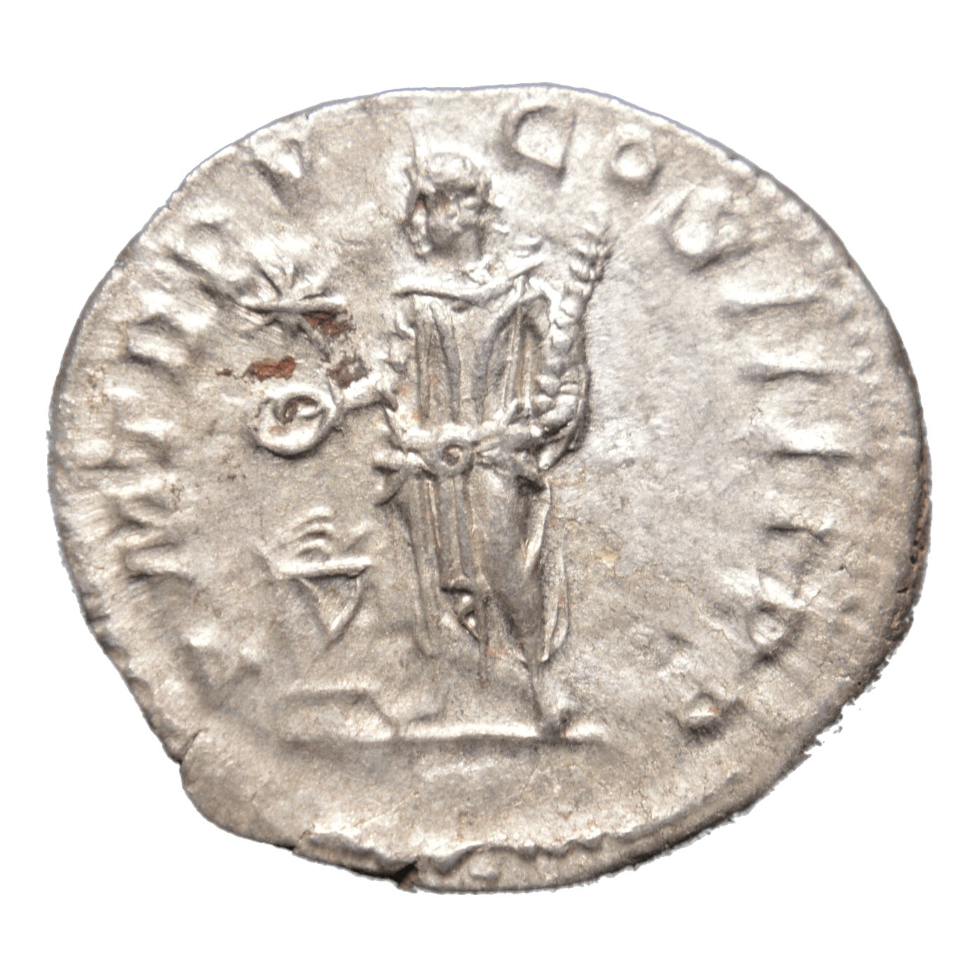 Elagabalus 218-222AD AR Denarius Rome. Emperor Sacrificing - Premium Ancient Coins - denarius
