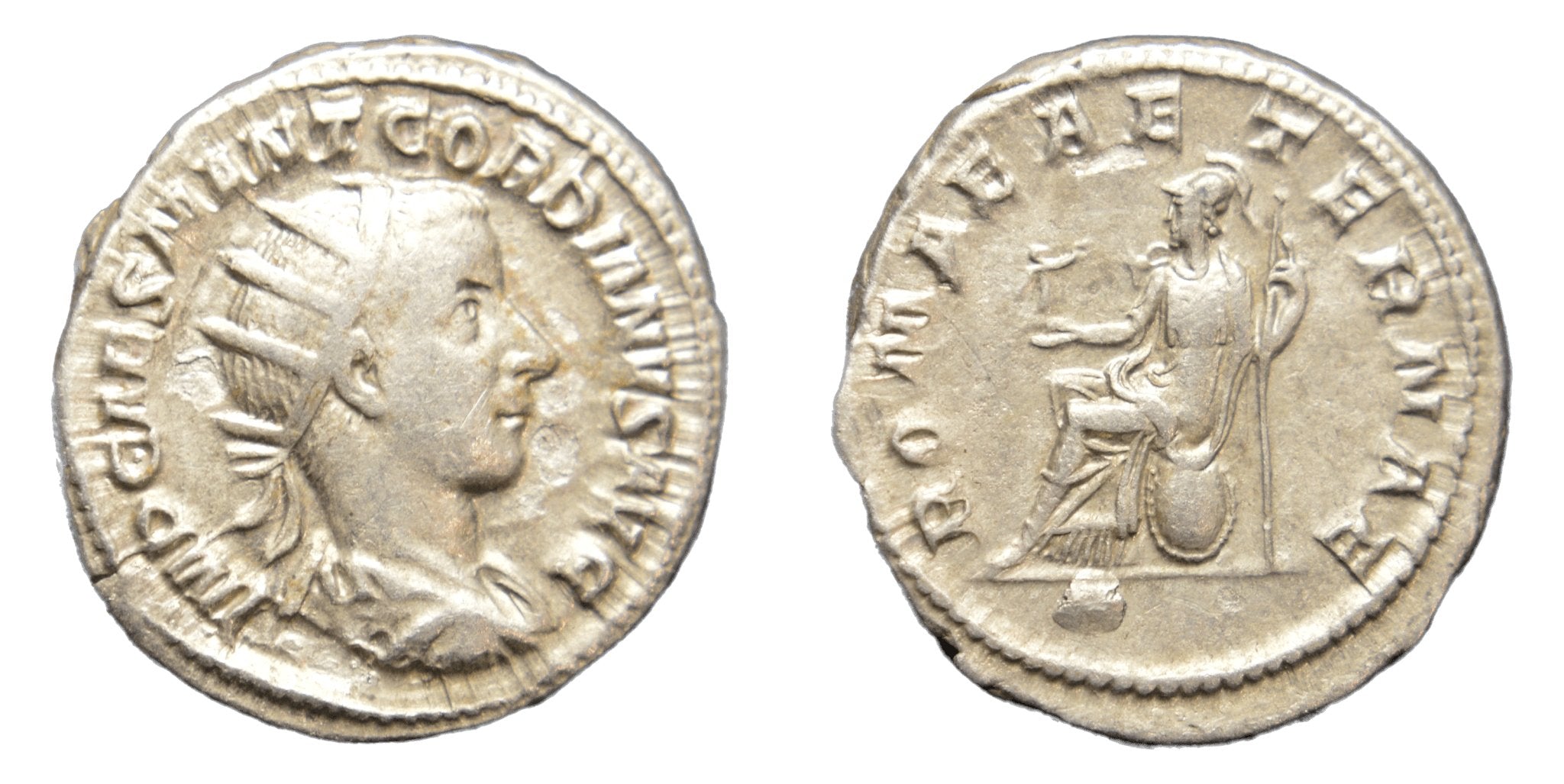 Gordian III 238-244AD AR Antoninianus - ROMAE AETERNAE - Premium Ancient Coins - Antoninianus
