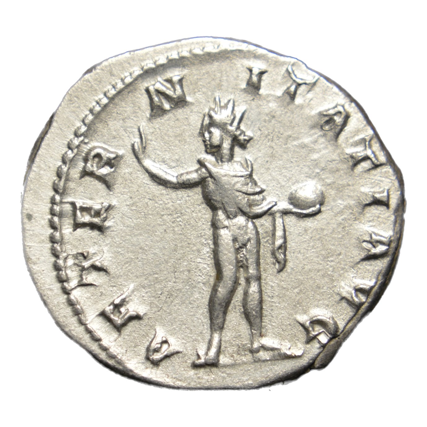 Gordian III 238-244AD AR Antoninianus Roman Silver Coin - AETERNITATI AVG Sol