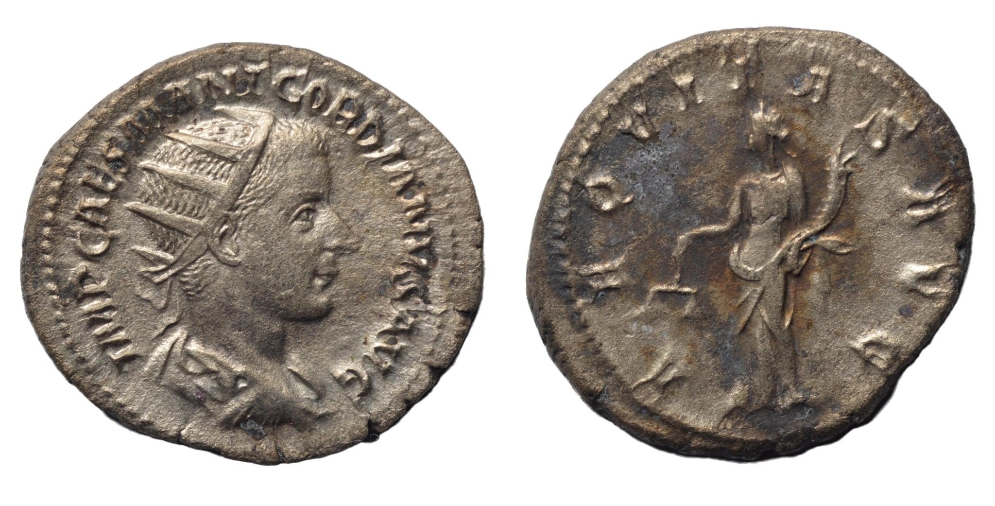 Gordian III 238-244AD AR Antoninianus Rome. Aequitas - Premium Ancient Coins - Antoninianus