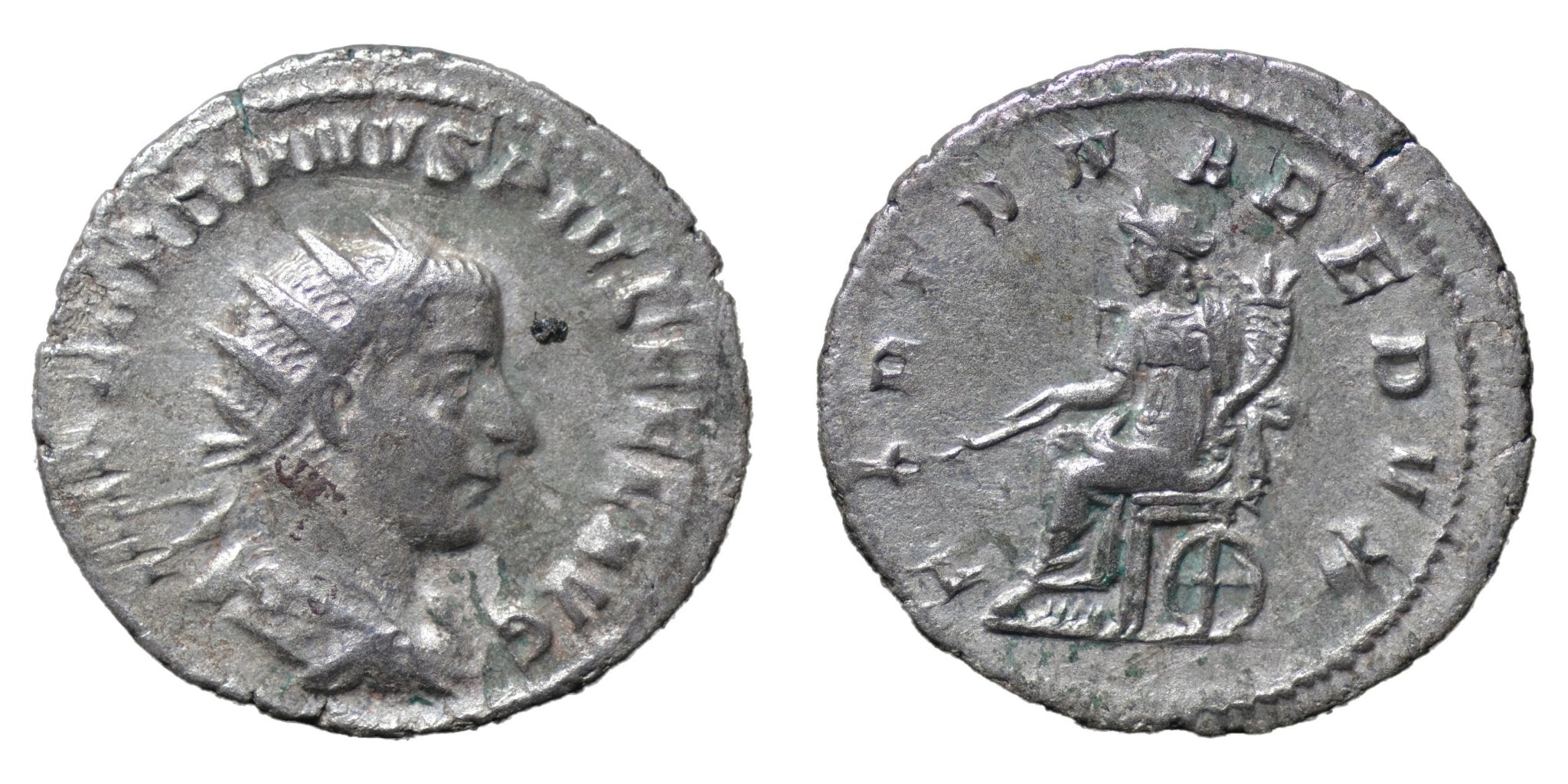 Gordian III 238-244AD AR Antoninianus Rome. Fortuna - Premium Ancient Coins - antoninianus
