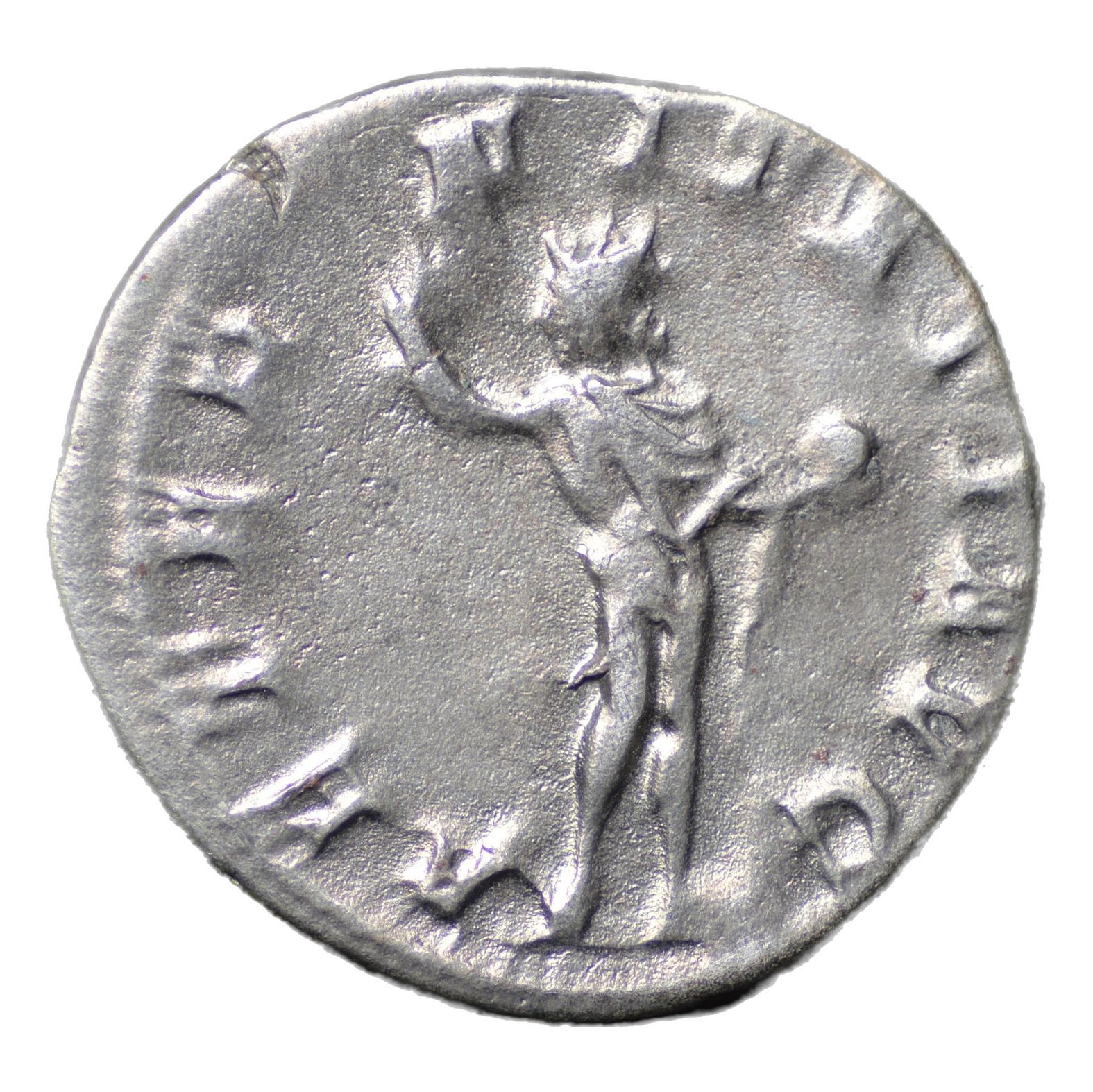 Gordian III 238-244AD AR Antoninianus Rome. Sol holding globe - Premium Ancient Coins - denarius