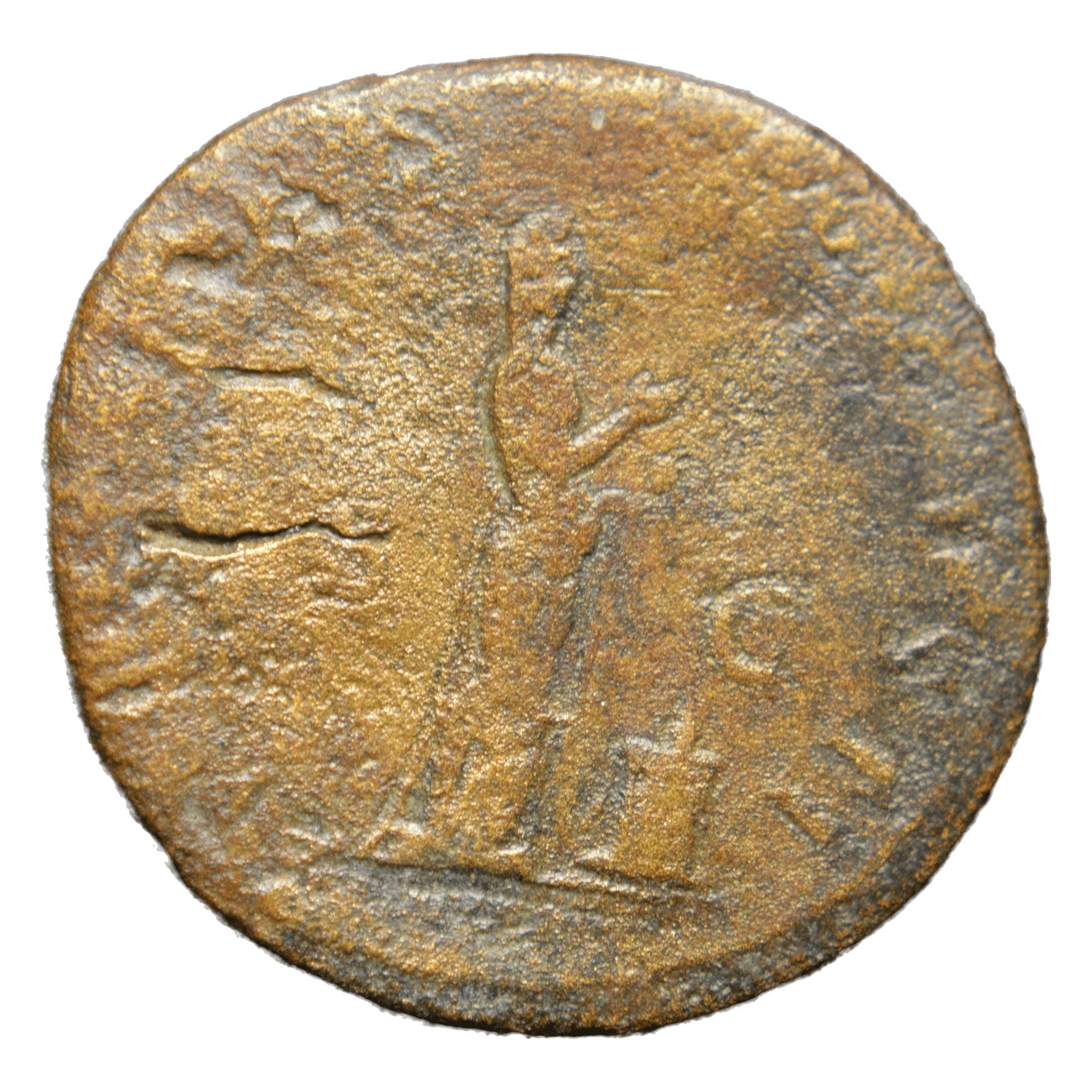 Hadrian 117-138AD AE Dupondis Roman Bronze Coin - Premium Ancient Coins - Dupondis