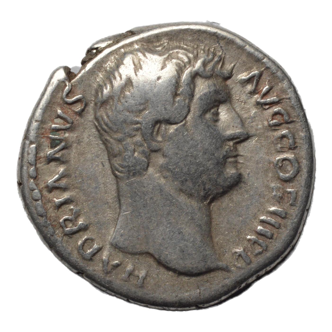 Hadrian 117-138AD AR Denarius. Travel Series Alexandria - Premium Ancient Coins - Denarius