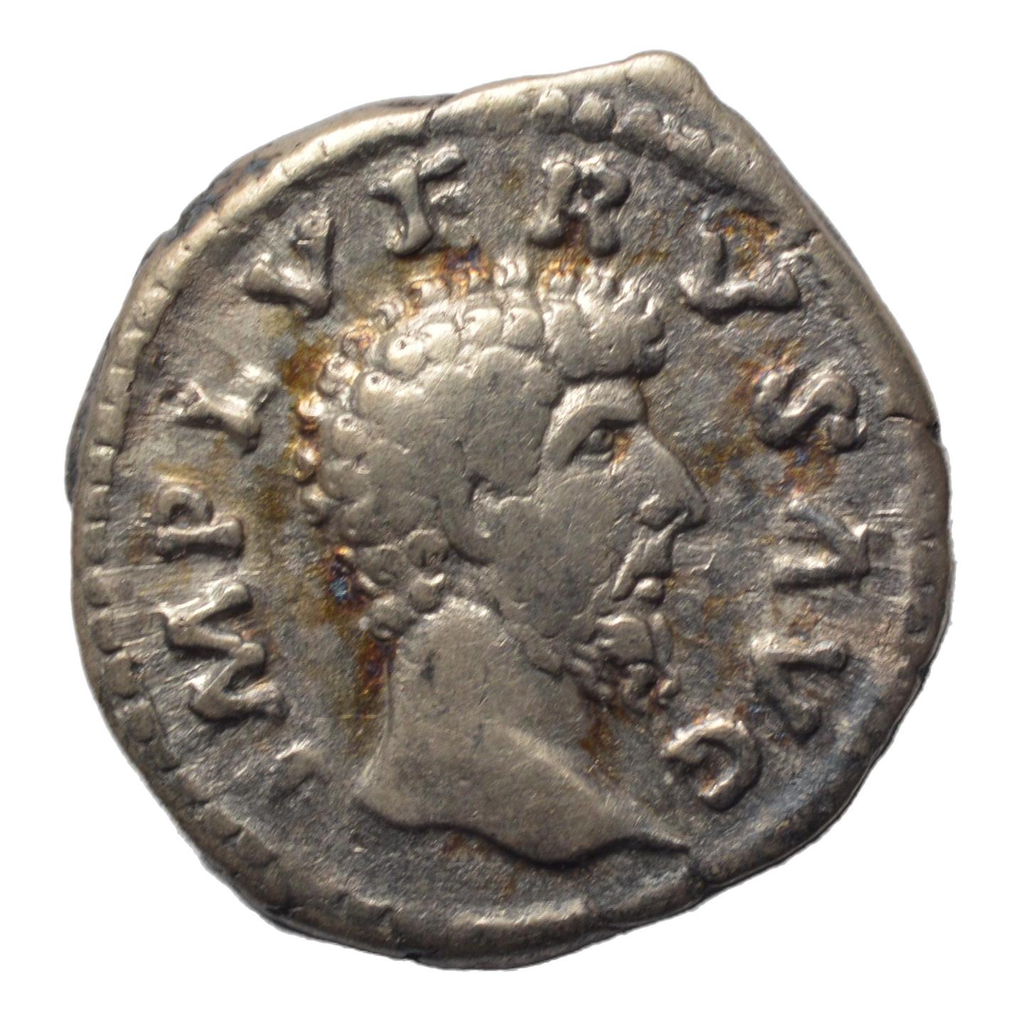 Lucius Verus 161-169AD AR Denarius. Rome. Providentia - Premium Ancient Coins - denarius