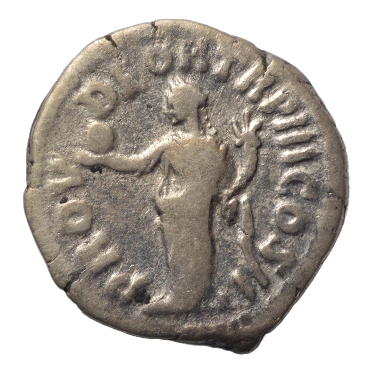 Lucius Verus 161-169AD AR Denarius. Rome. Providentia - Premium Ancient Coins - denarius