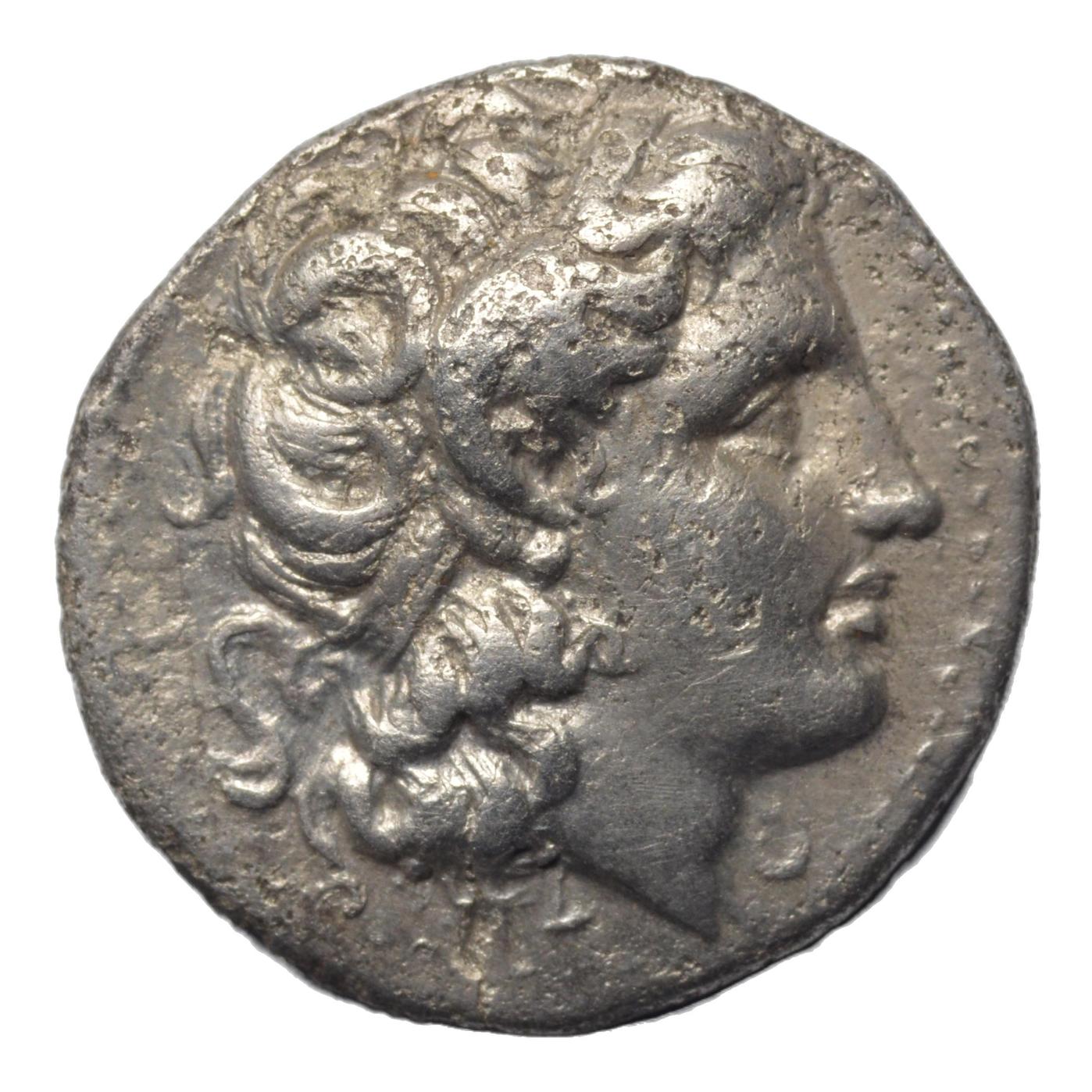 Lysimachos 305-281BC. King of Thrace. AR Drachm - Premium Ancient Coins - drachm