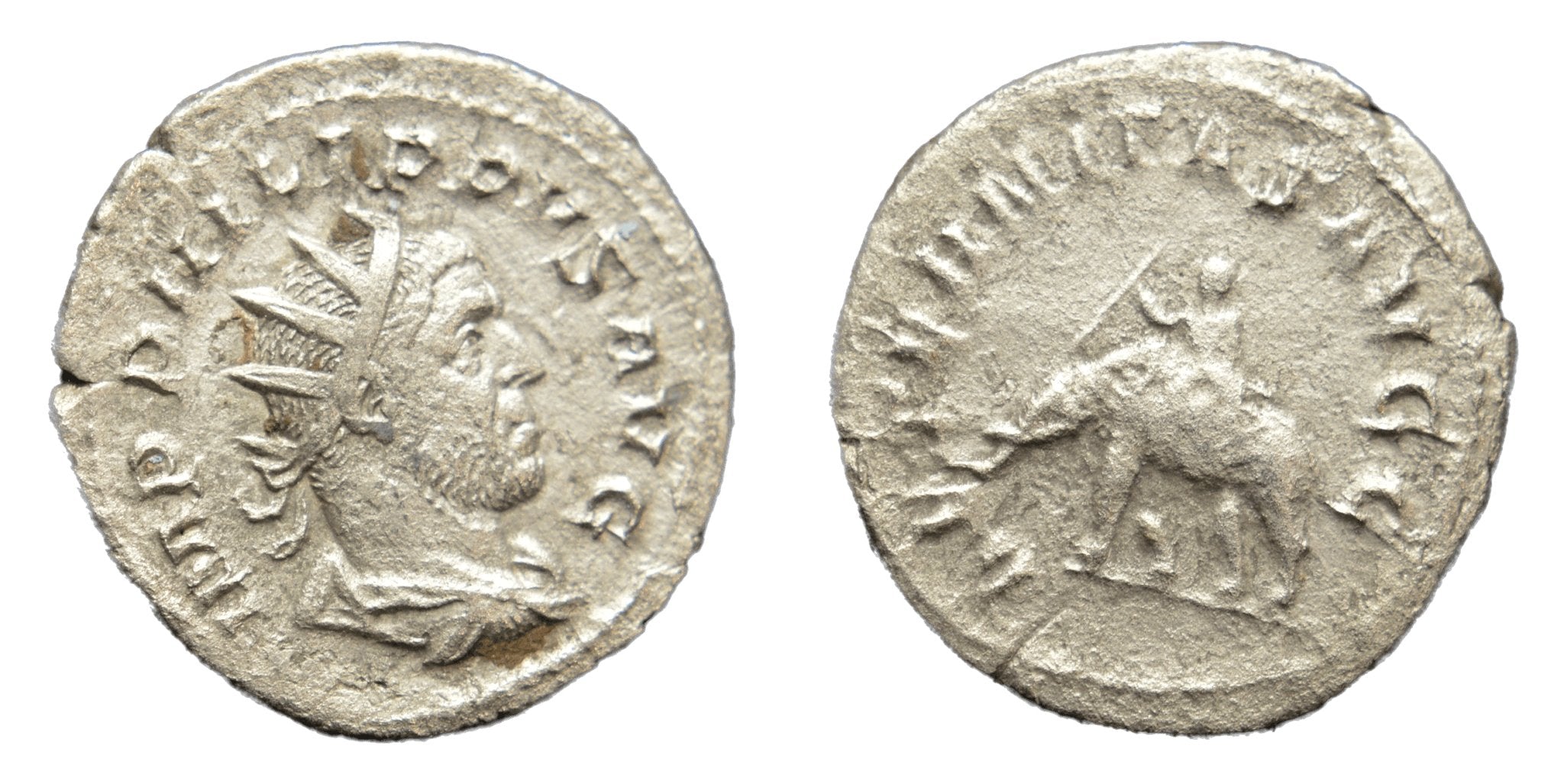 Philip I Arab 244-249AD AR Antoninianus Rome. Elephant - Premium Ancient Coins - Antoninianus