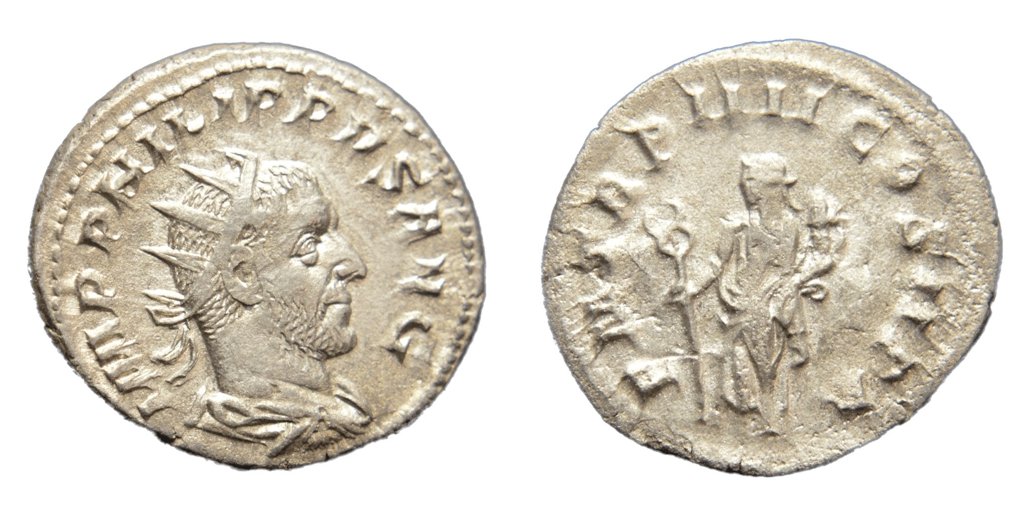 Philip I Arab 244-249AD AR Antoninianus Rome. Felicitas - Premium Ancient Coins - Antoninianus