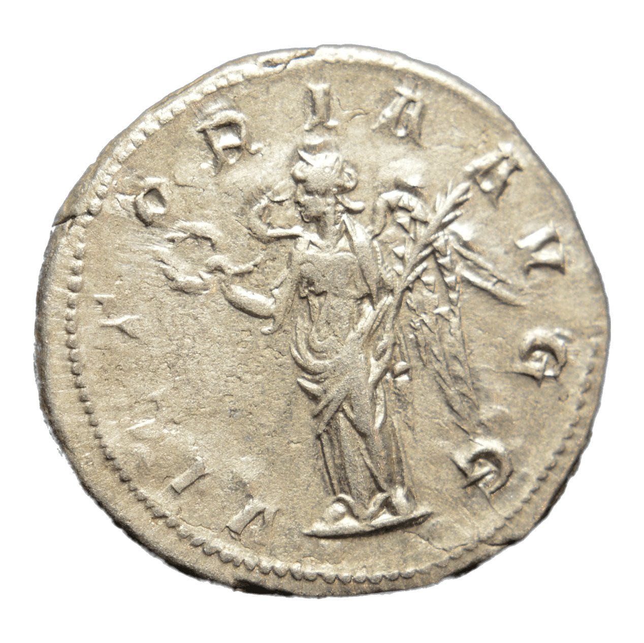 Philip I Arab 244-249AD AR Antoninianus Rome. VICTORIA AVGG - Premium Ancient Coins - Antoninianus