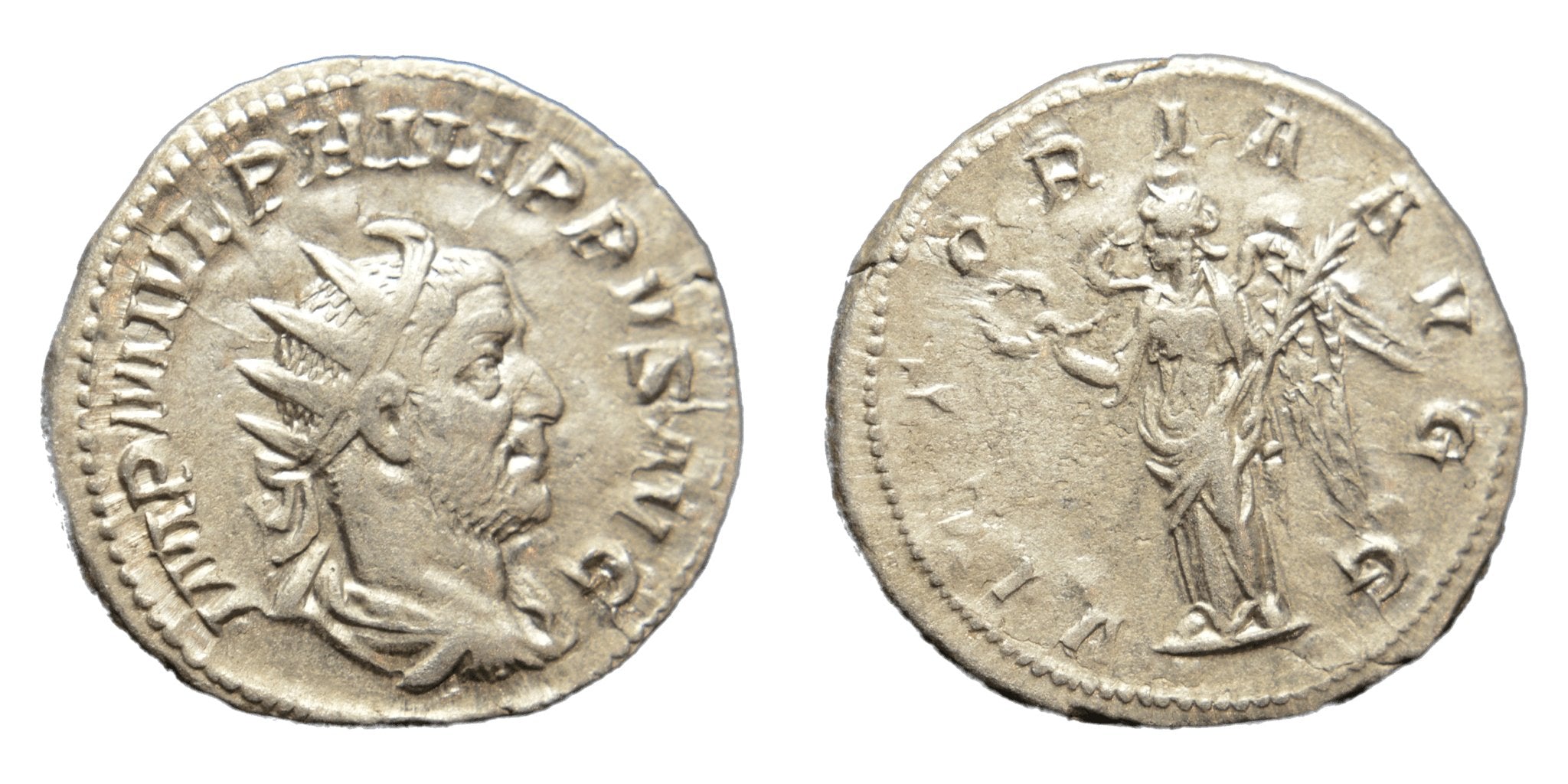 Philip I Arab 244-249AD - Roman Antoninianus - VICTORIA