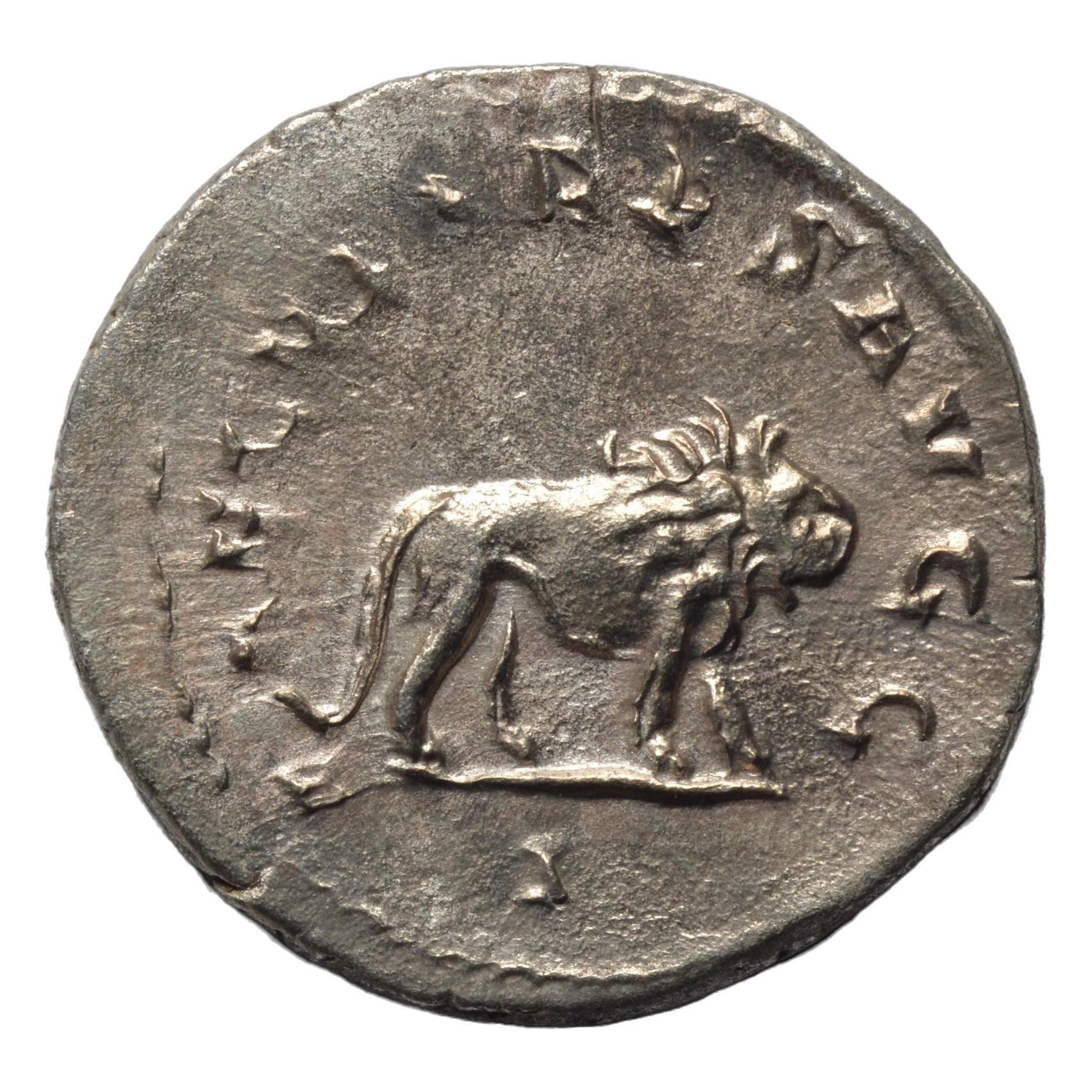 EMPEROR PHILIPPUS l (The Arab) CERTIFIED Ancient Roman featured on a Bright Cast Antoninianus (ric 46b) V-fine cdn. (Roman buy Imperial Coinage)