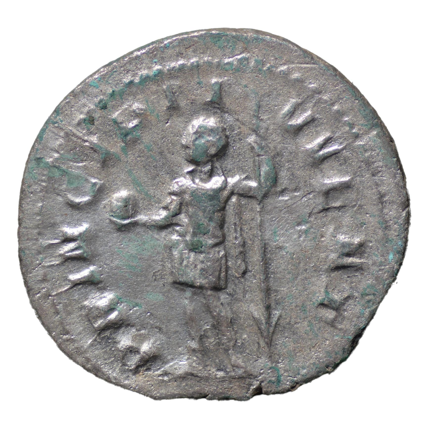 Philip I 'The Arab' 244-249AD AR Antoninianus Rome. Philip II standing - Premium Ancient Coins - Antoninianus