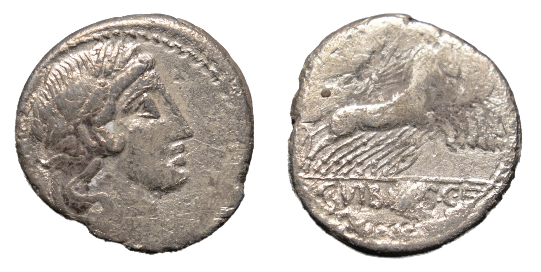 Republican. Gaius Vibius Pansa. 141-27BC AR Denarius. Rome - Premium Ancient Coins - denarius