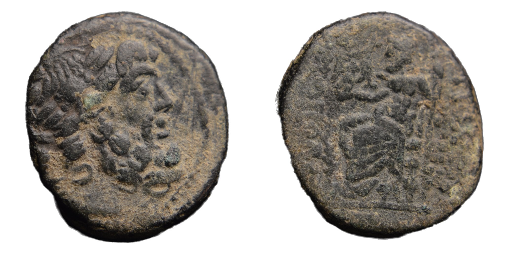 Seleucid Empire. 1st cent BC. Seleucis & Piera. AE Tetrachalkon. Zeus - Premium Ancient Coins - Tetrachalkon