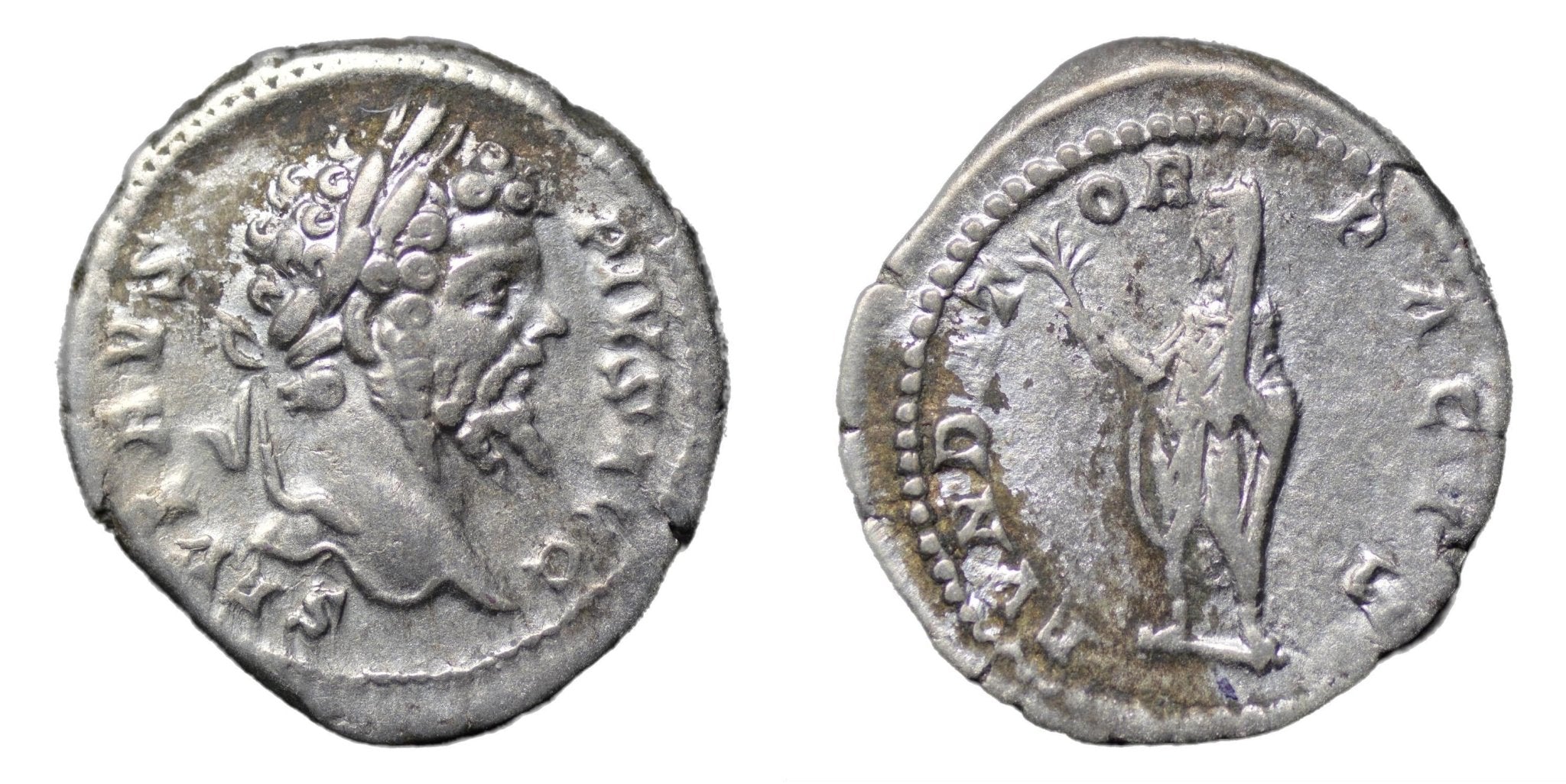 Septimius Severus 193-211AD AR Denarius Rome. Fundator - Premium Ancient Coins - denarius