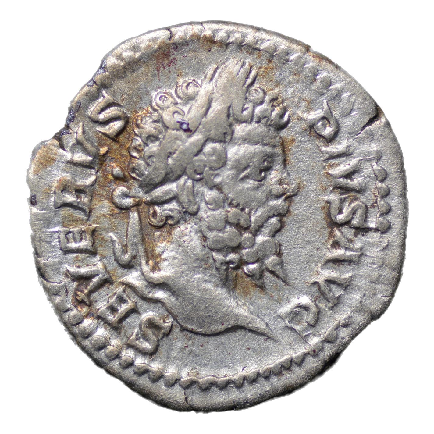 Septimius Severus 193-211AD AR Denarius Rome. Victory - Premium Ancient Coins - denarius