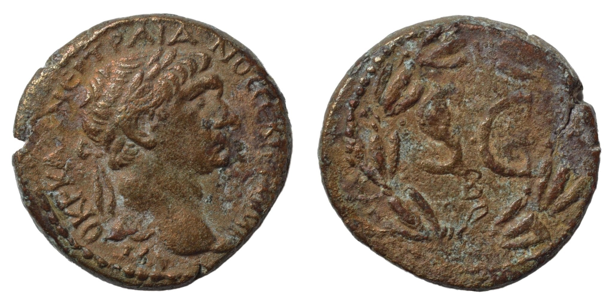 Trajan 98-117 AD Æ Bronze Provincial. Syria. Antioch.