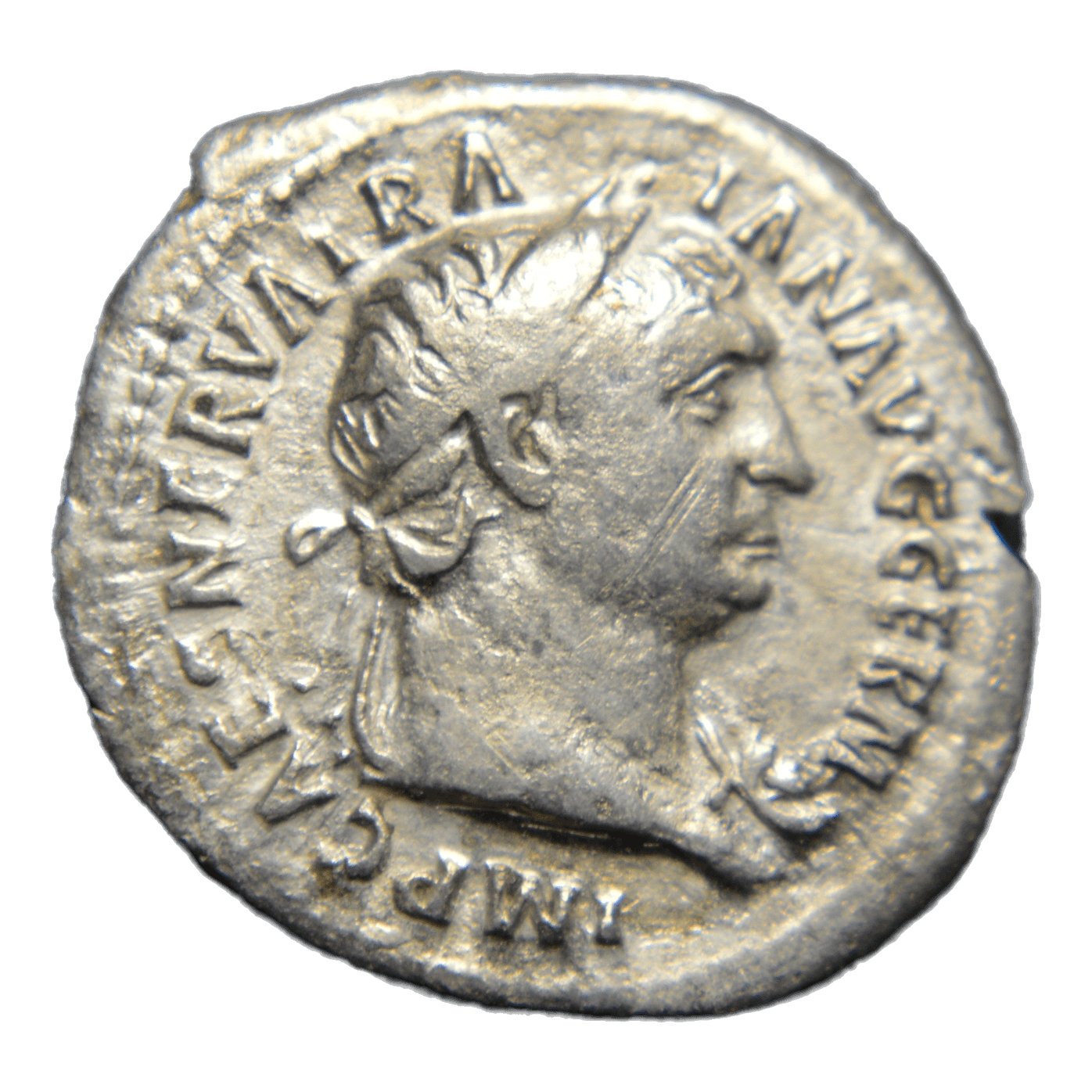 Trajan 98-117AD AE Denarius Roman SILVER COIN - Premium Ancient Coins - Denarius