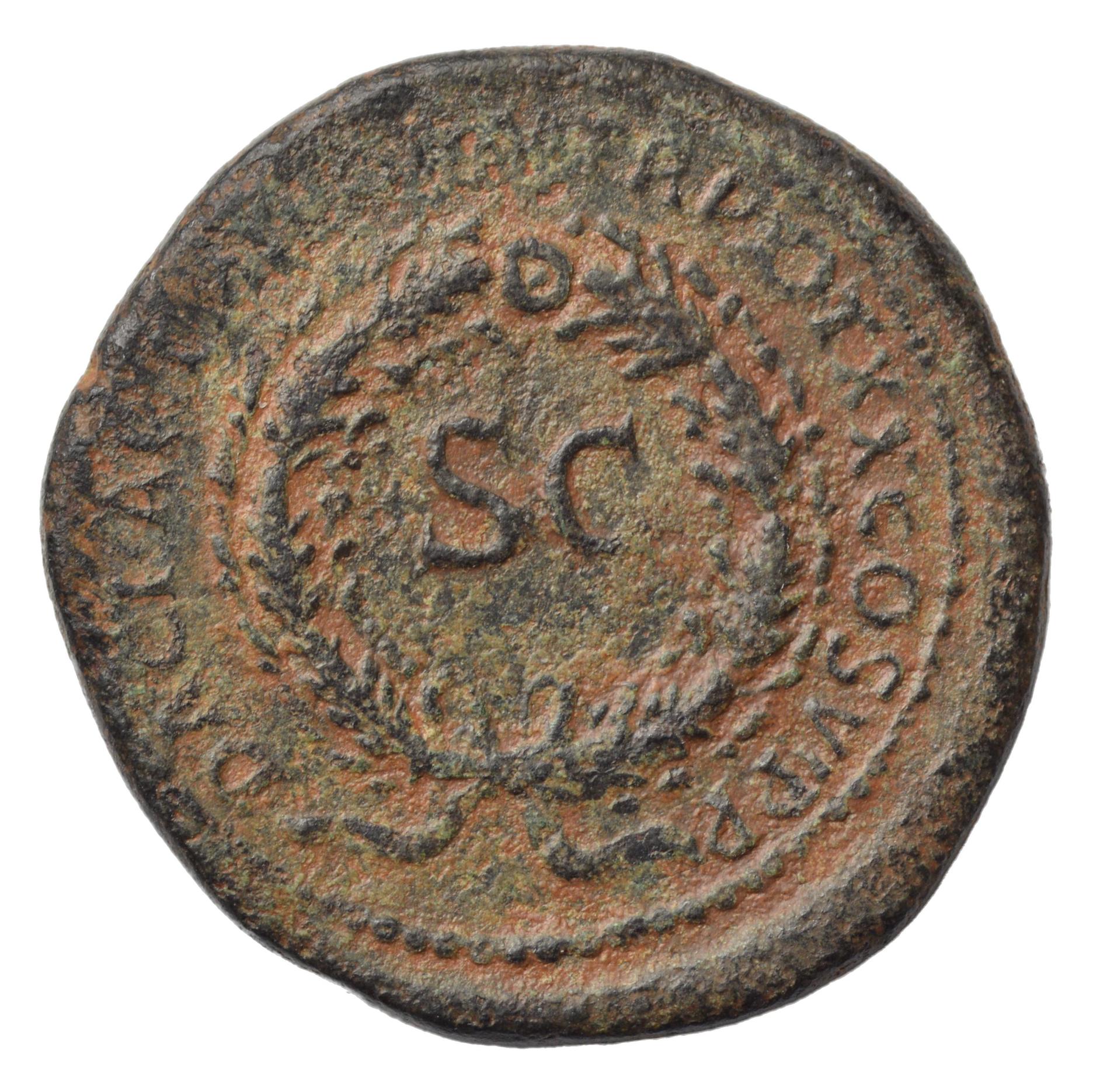Trajan 98-117AD AE Semis. Rome for Syrian Circulation - Premium Ancient Coins - Semis