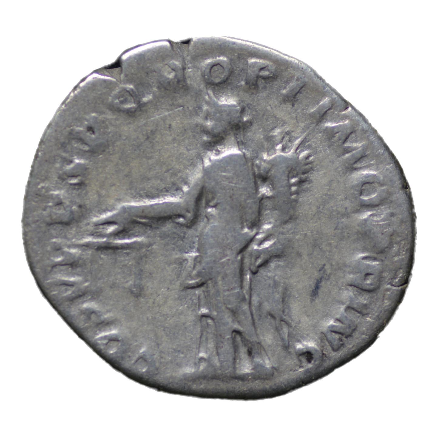 Trajan 98-117AD AR Denarius Rome. Aequitas - Premium Ancient Coins - denarius