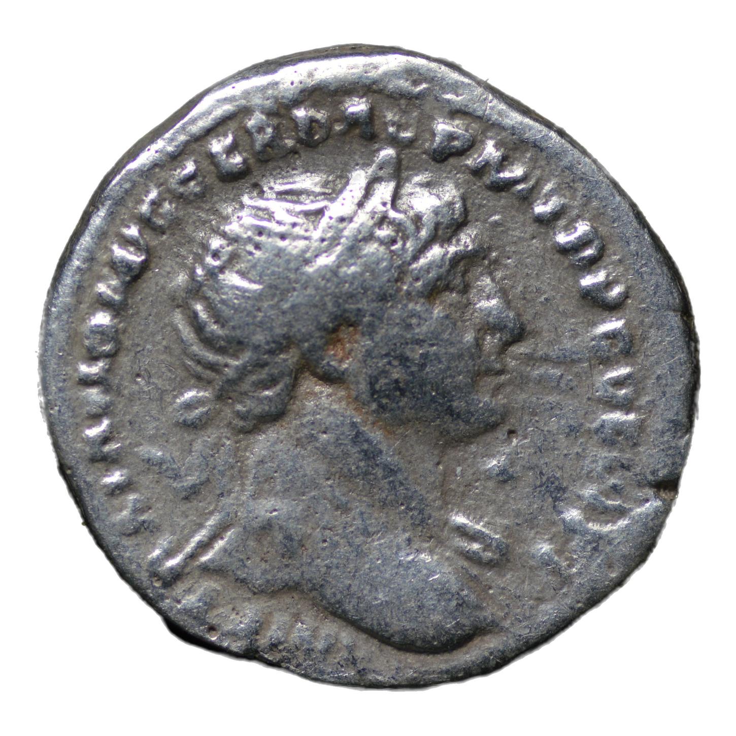 Trajan 98-117AD AR Denarius Rome. Arabia - Premium Ancient Coins - denarius